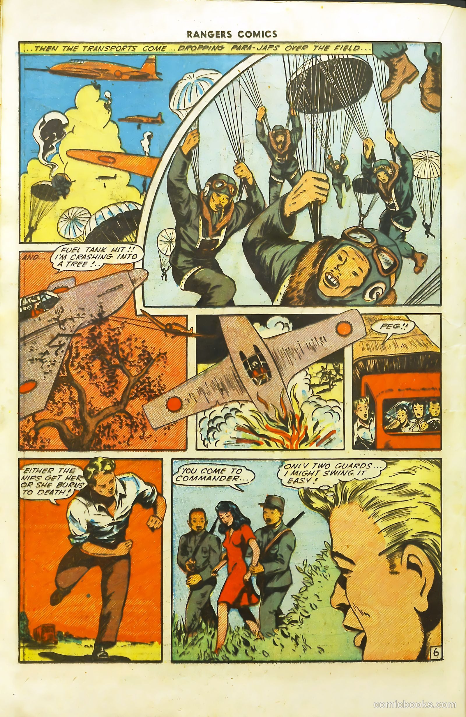 Rangers Comics #20 (1944) — page 32 of 53