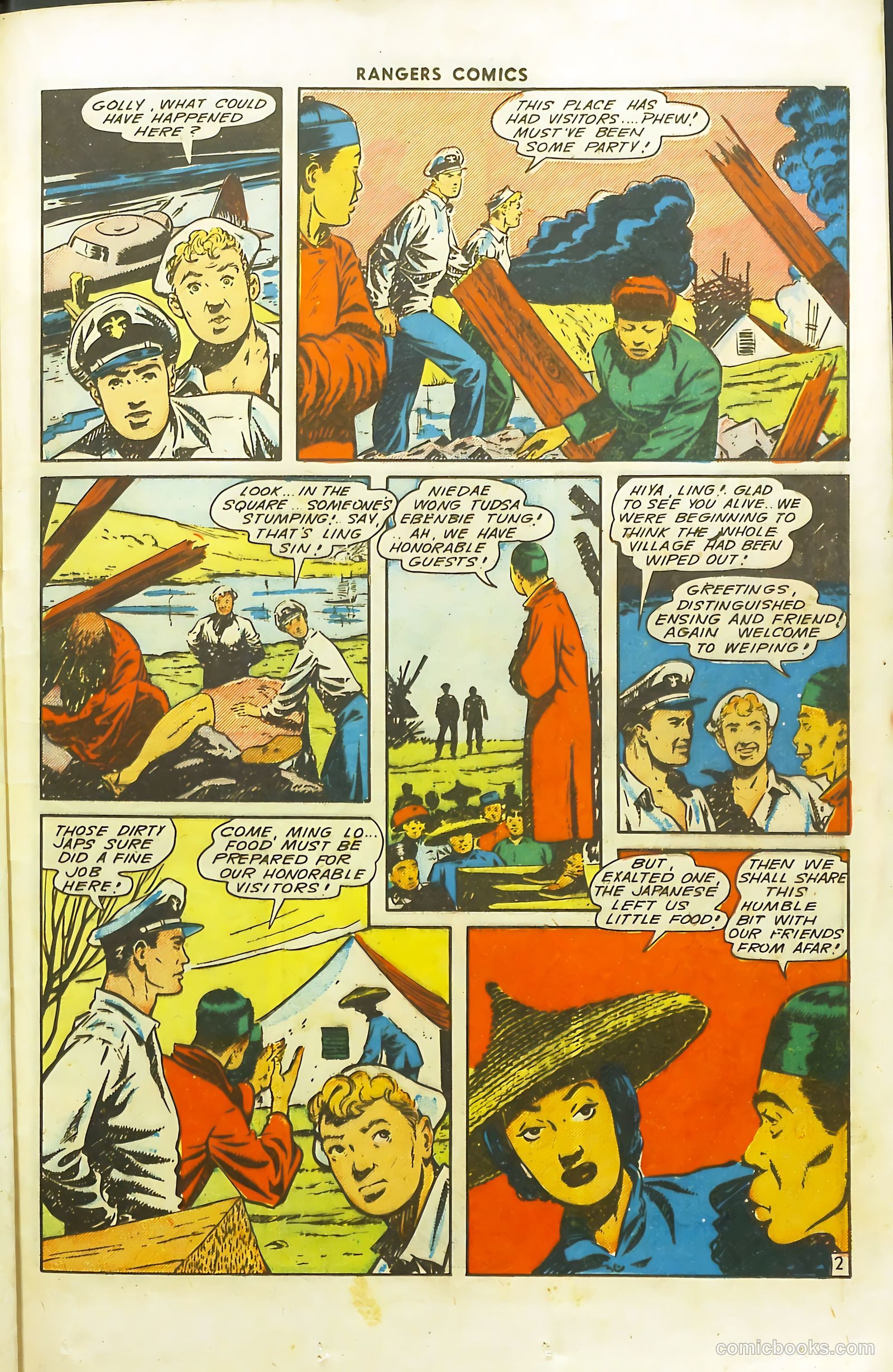 Rangers Comics #20 (1944) — page 37 of 53