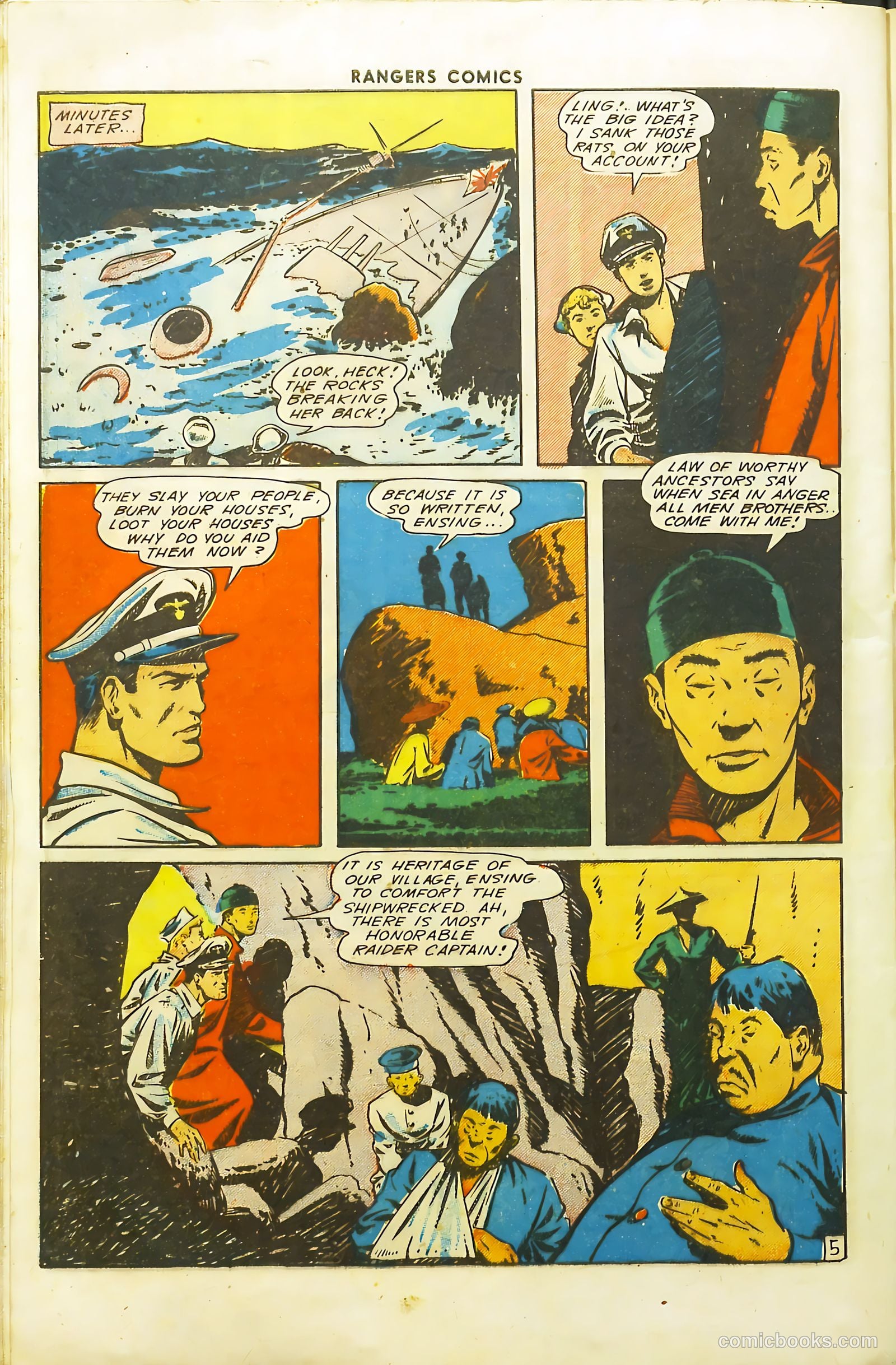 Rangers Comics #20 (1944) — page 40 of 53