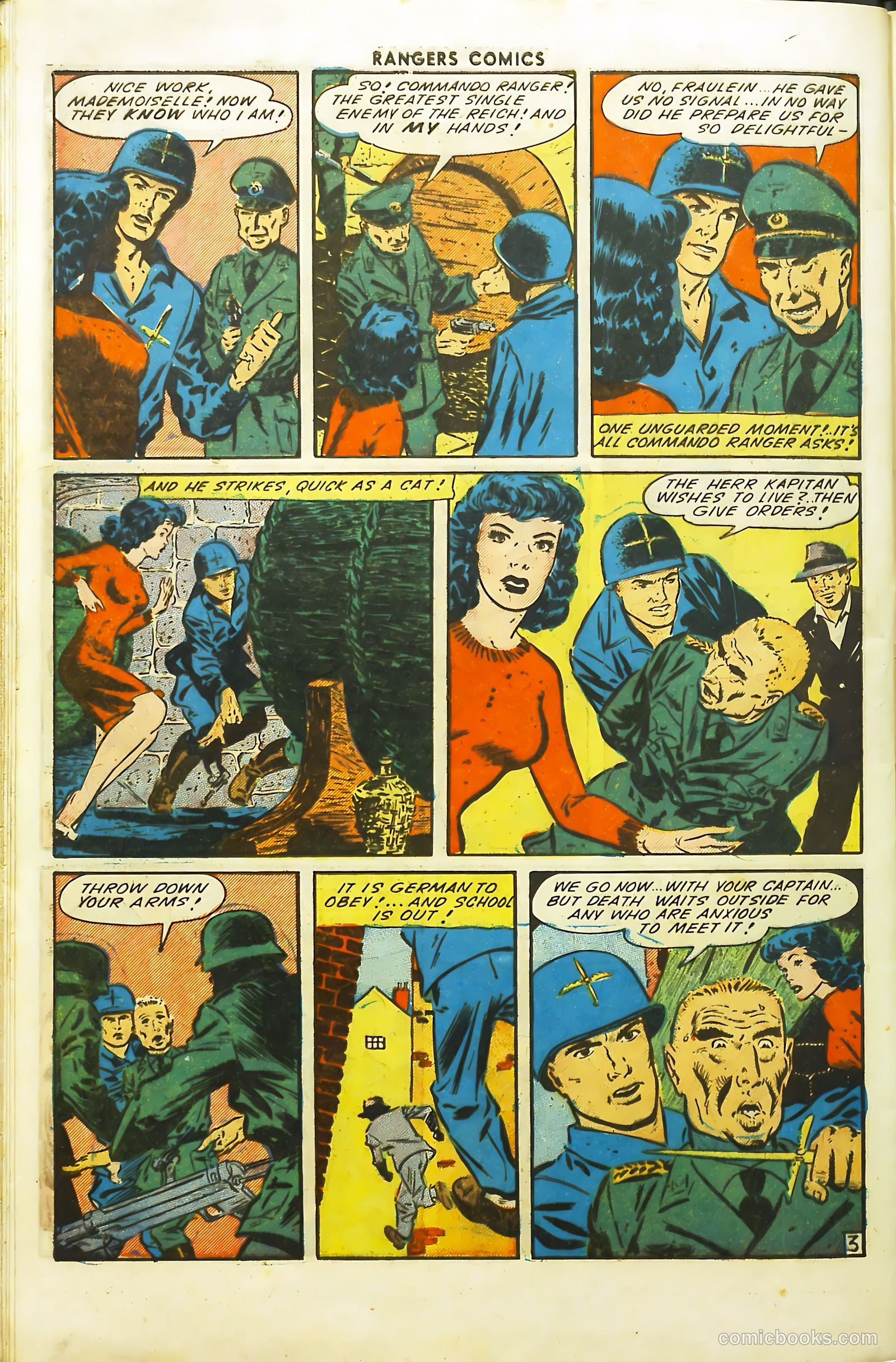 Rangers Comics #20 (1944) — page 44 of 53