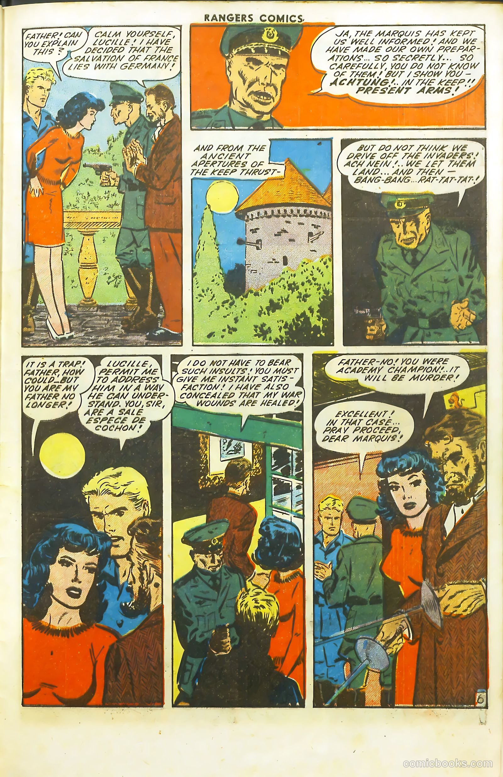 Rangers Comics #20 (1944) — page 47 of 53
