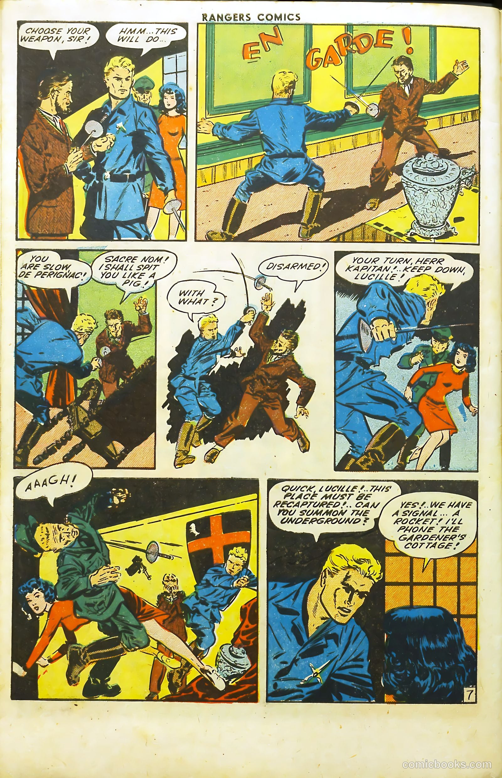 Rangers Comics #20 (1944) — page 48 of 53
