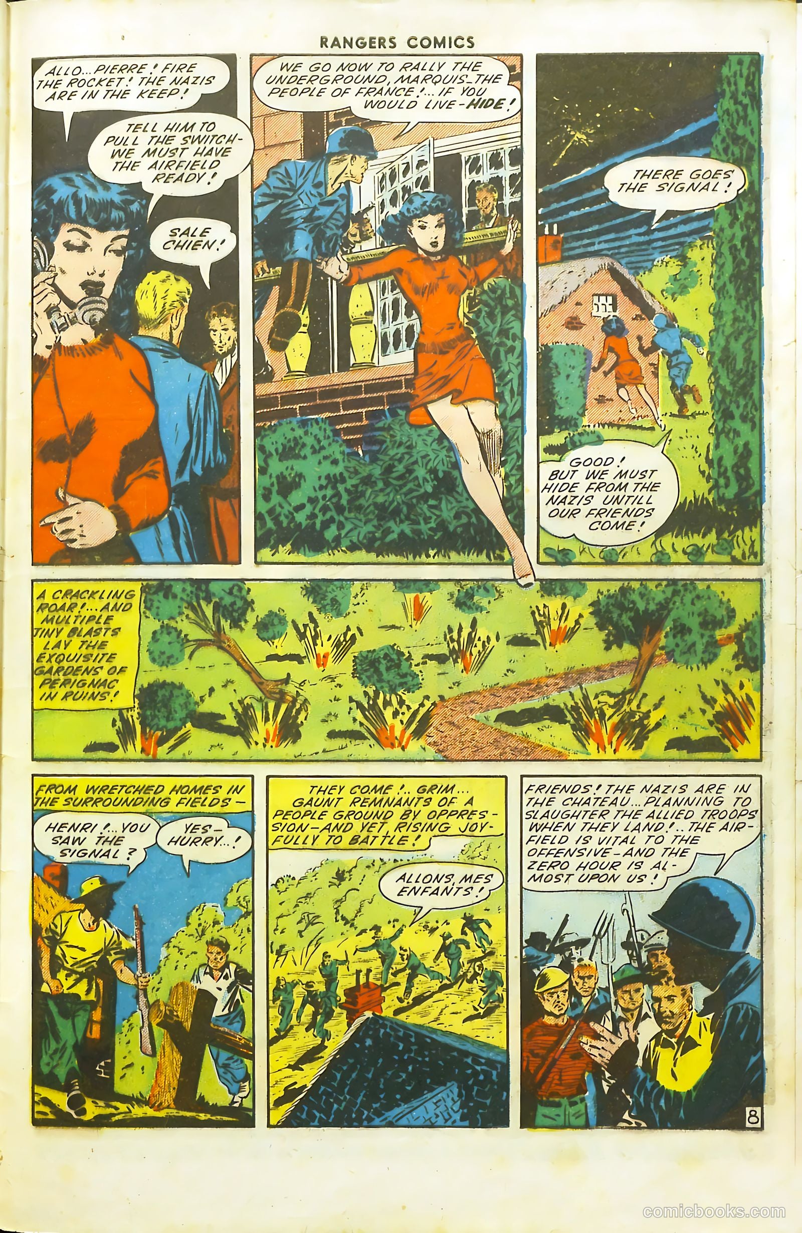 Rangers Comics #20 (1944) — page 49 of 53
