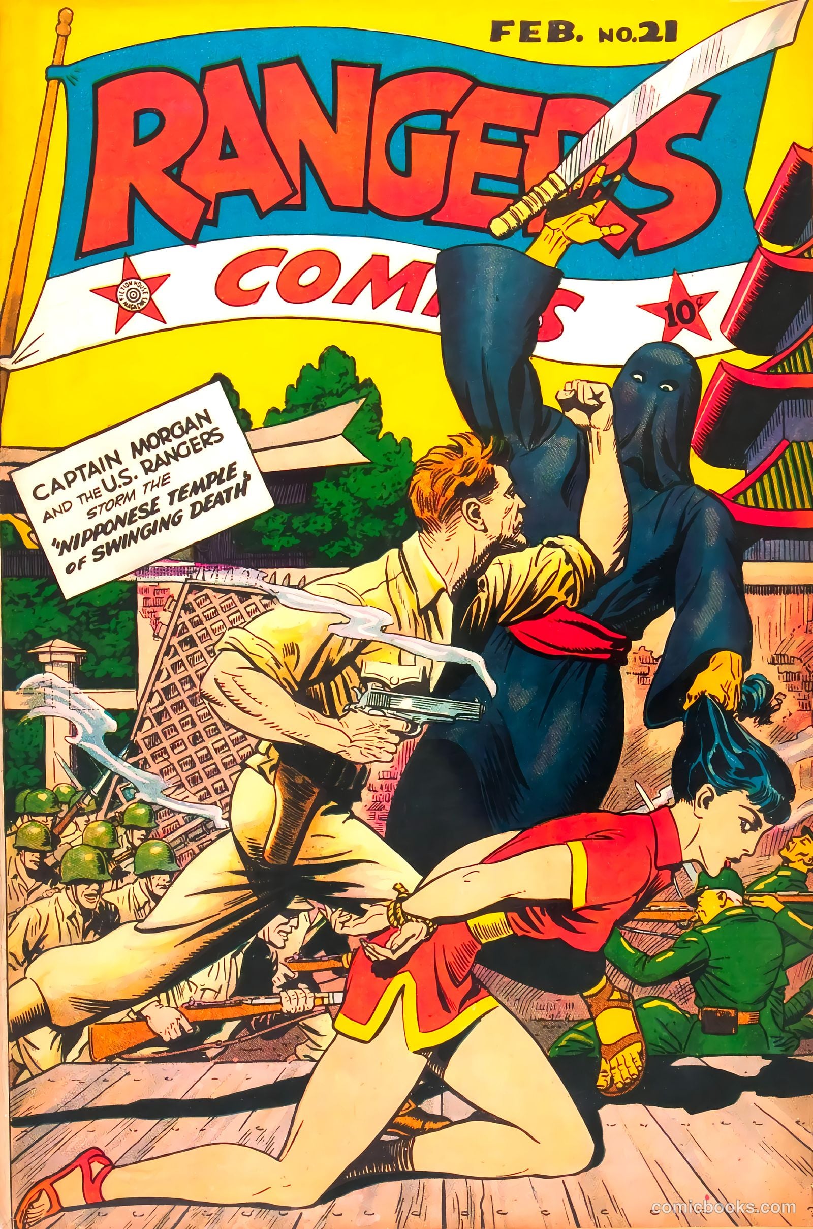 Rangers Comics #21 cover
