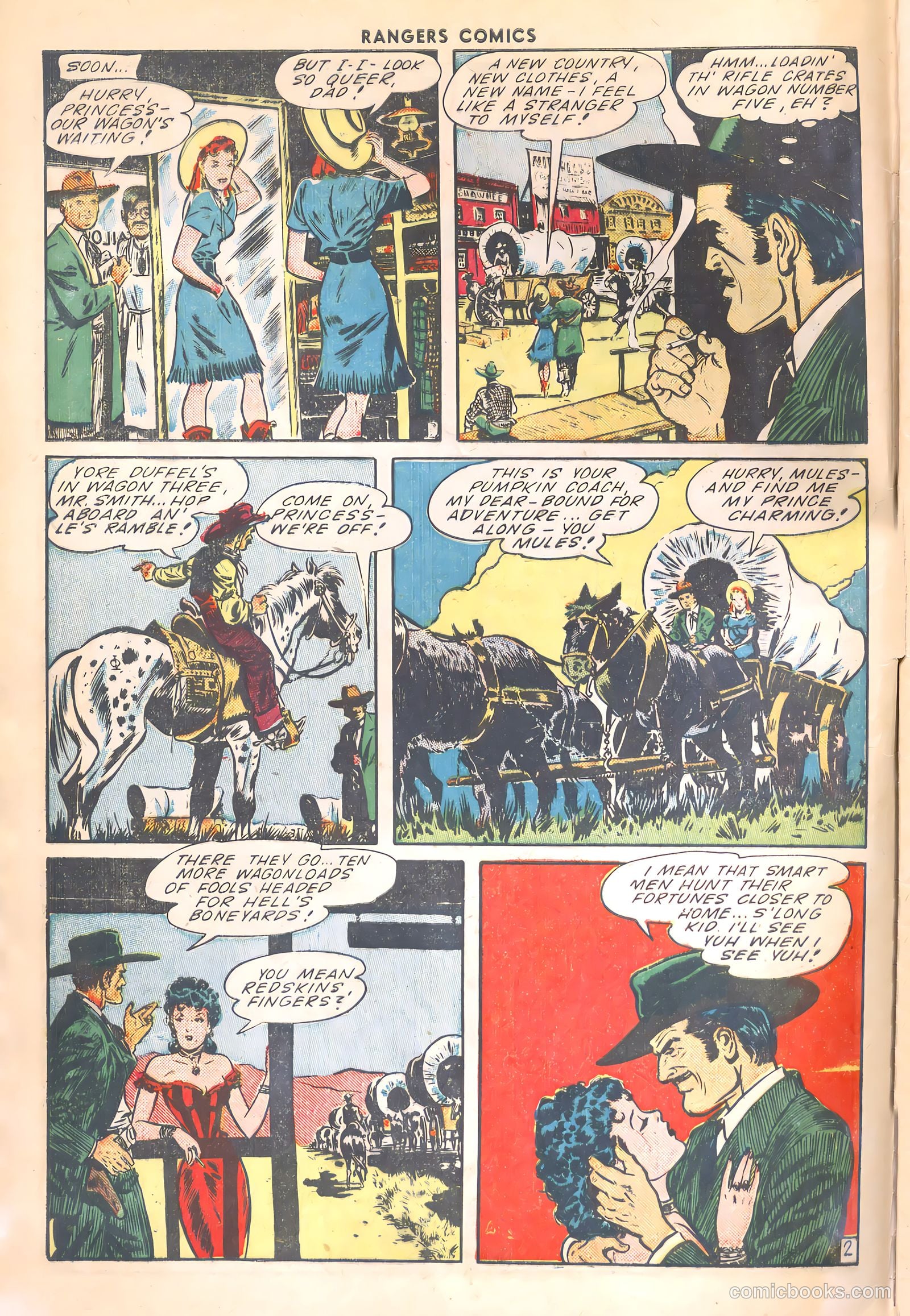 Rangers Comics #21 (1945) — page 4 of 52