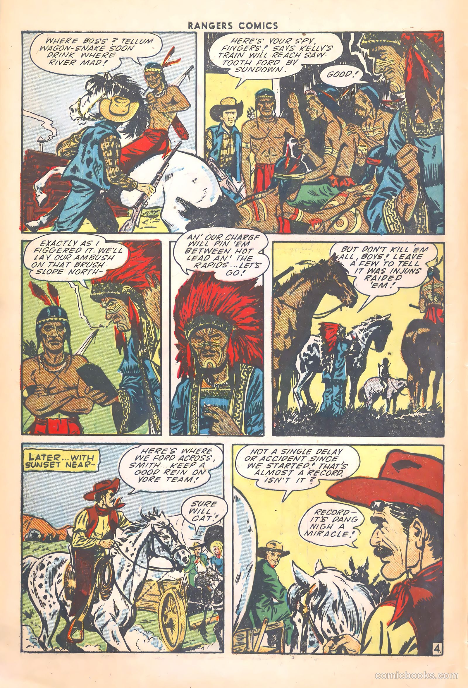 Rangers Comics #21 (1945) — page 6 of 52