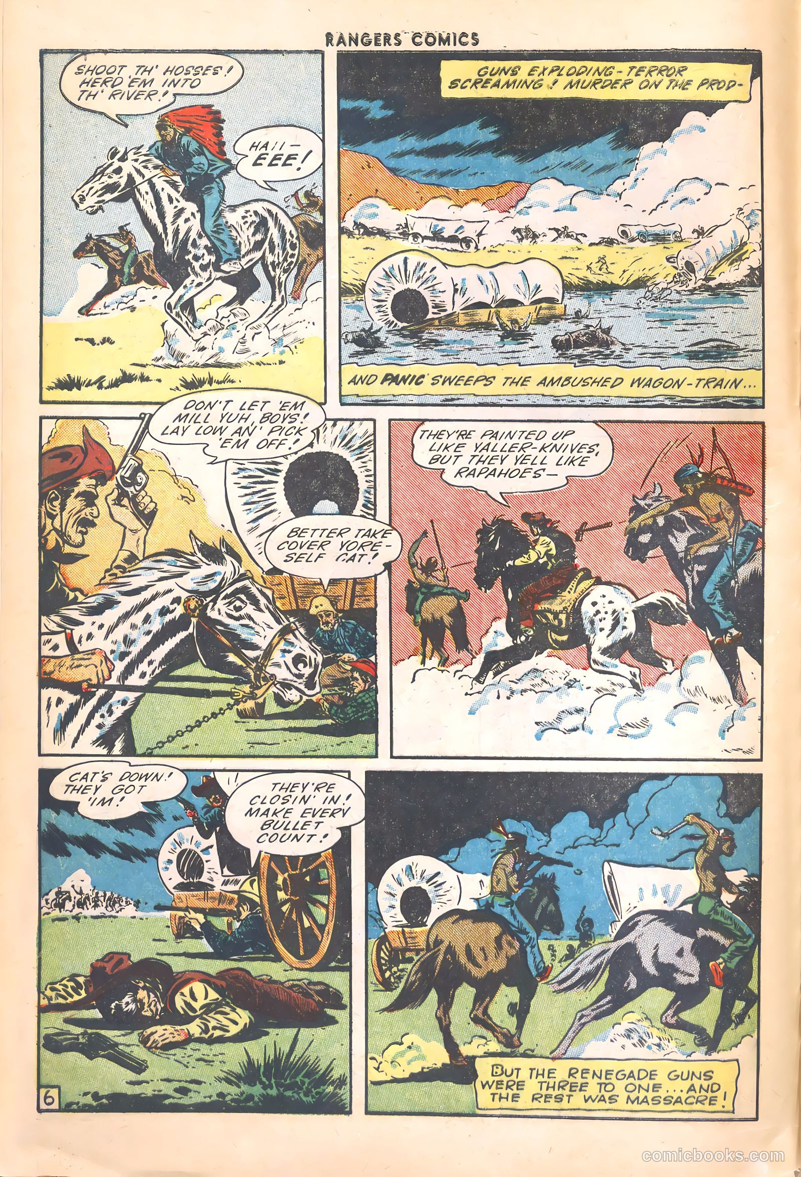 Rangers Comics #21 (1945) — page 8 of 52