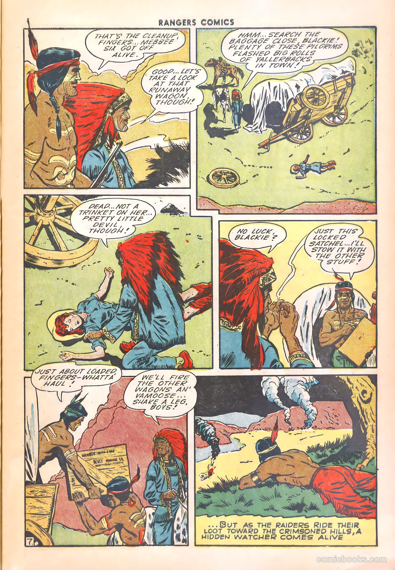 Rangers Comics #21 (1945) — page 9 of 52