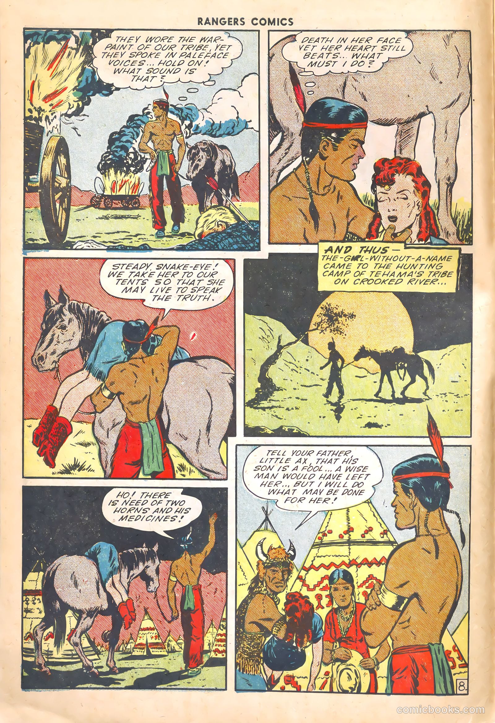 Rangers Comics #21 (1945) — page 10 of 52