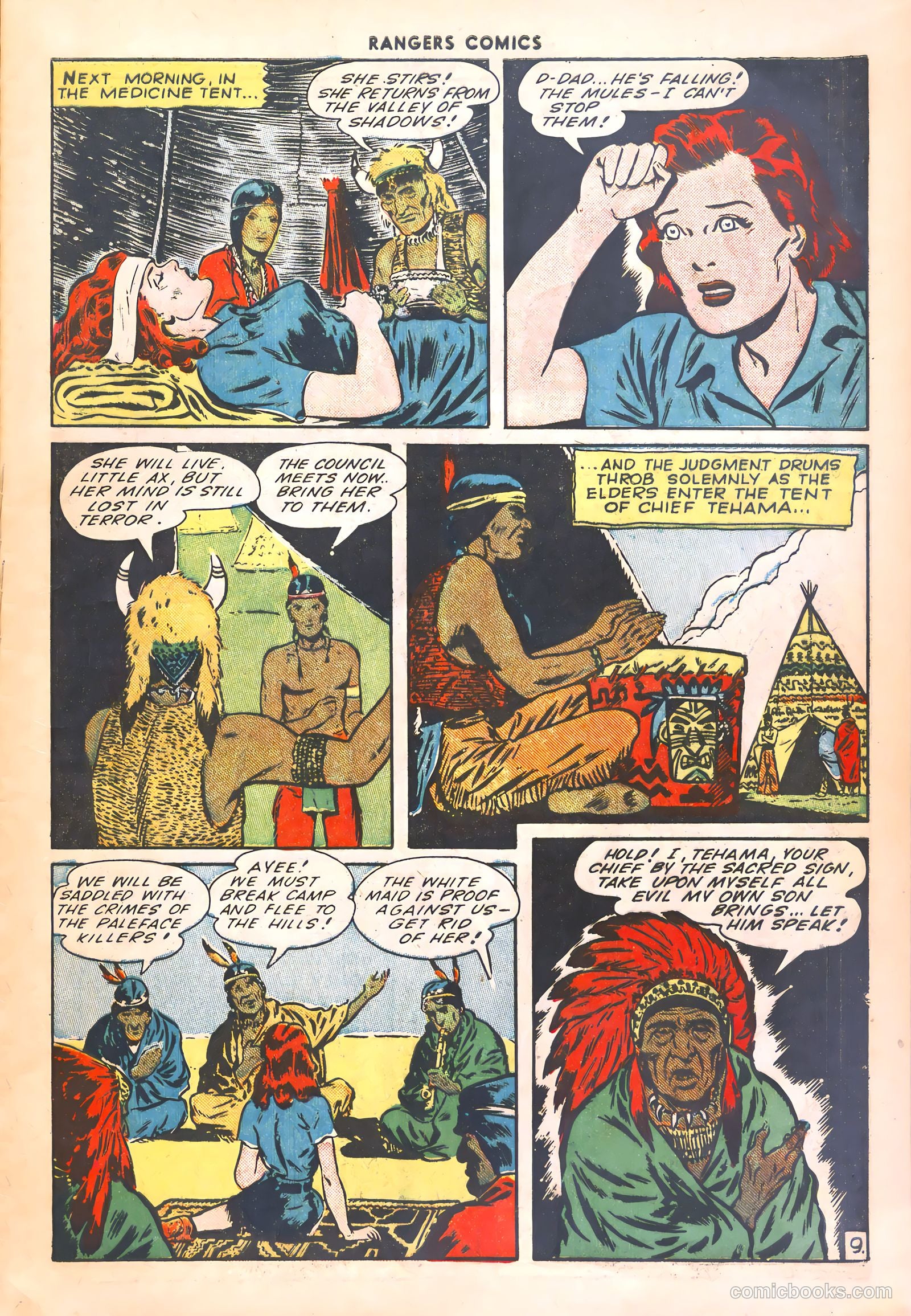 Rangers Comics #21 (1945) — page 11 of 52