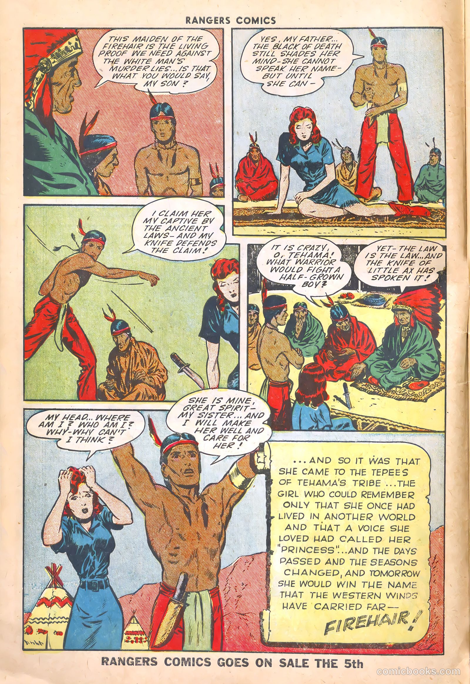 Rangers Comics #21 (1945) — page 12 of 52