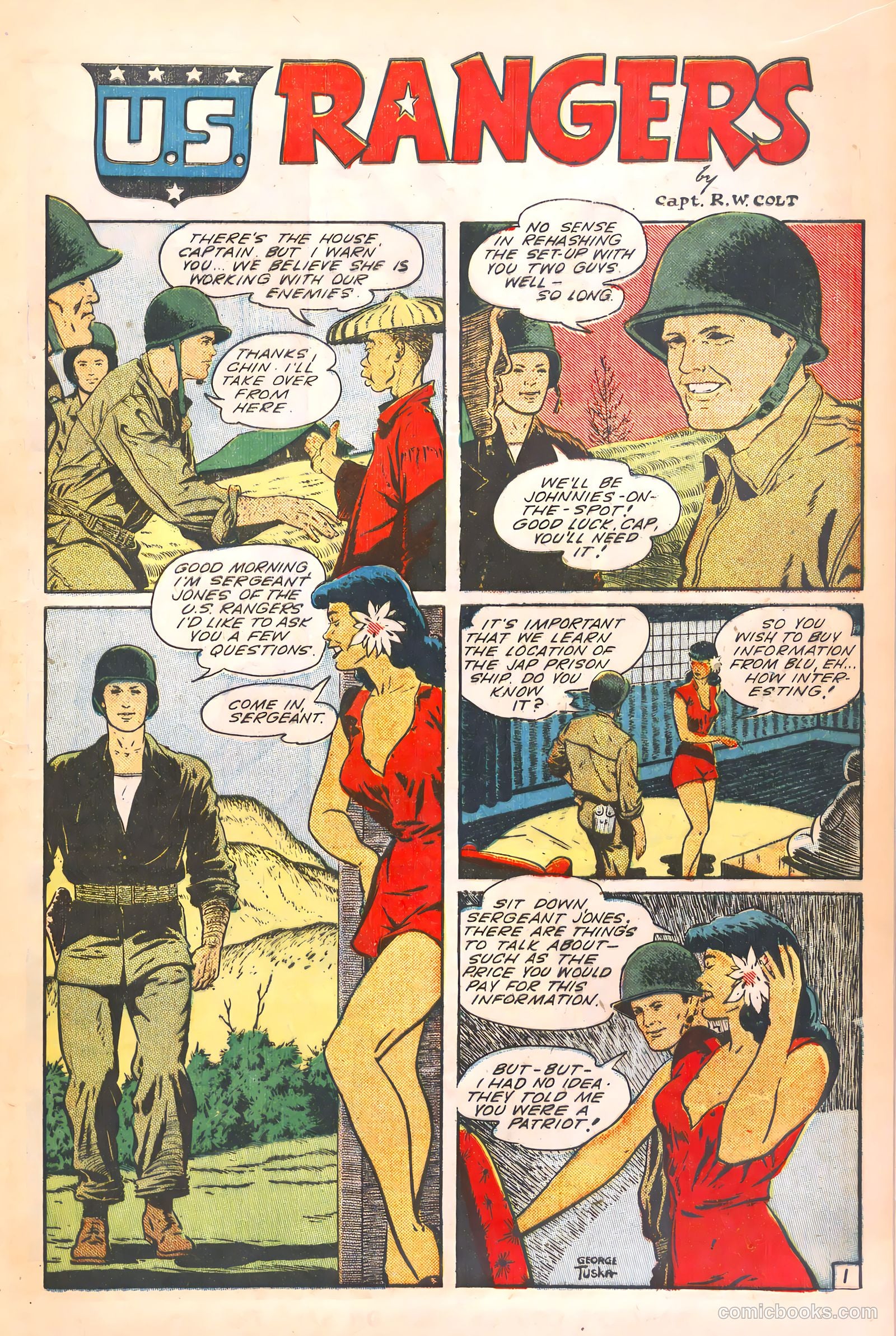 Rangers Comics #21 (1945) — page 13 of 52