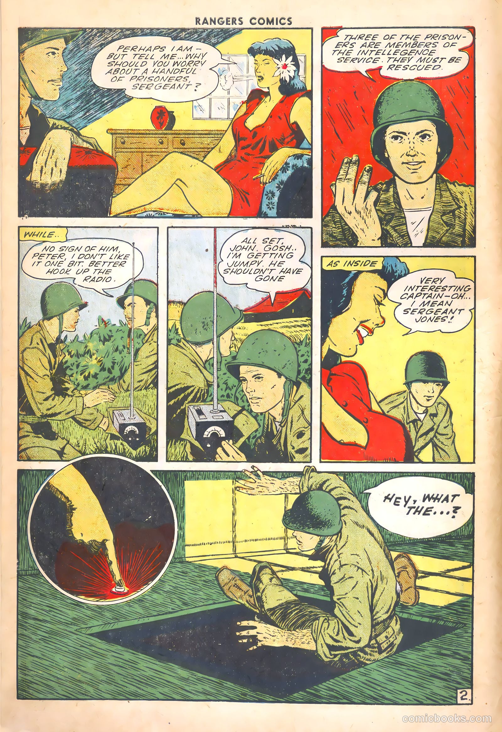 Rangers Comics #21 (1945) — page 14 of 52