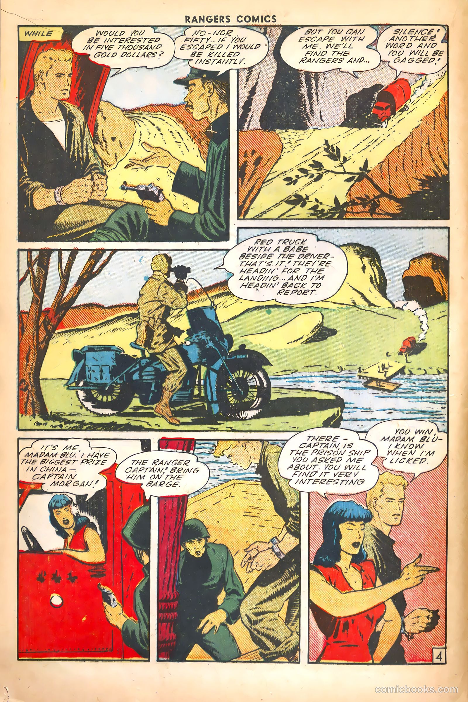 Rangers Comics #21 (1945) — page 16 of 52