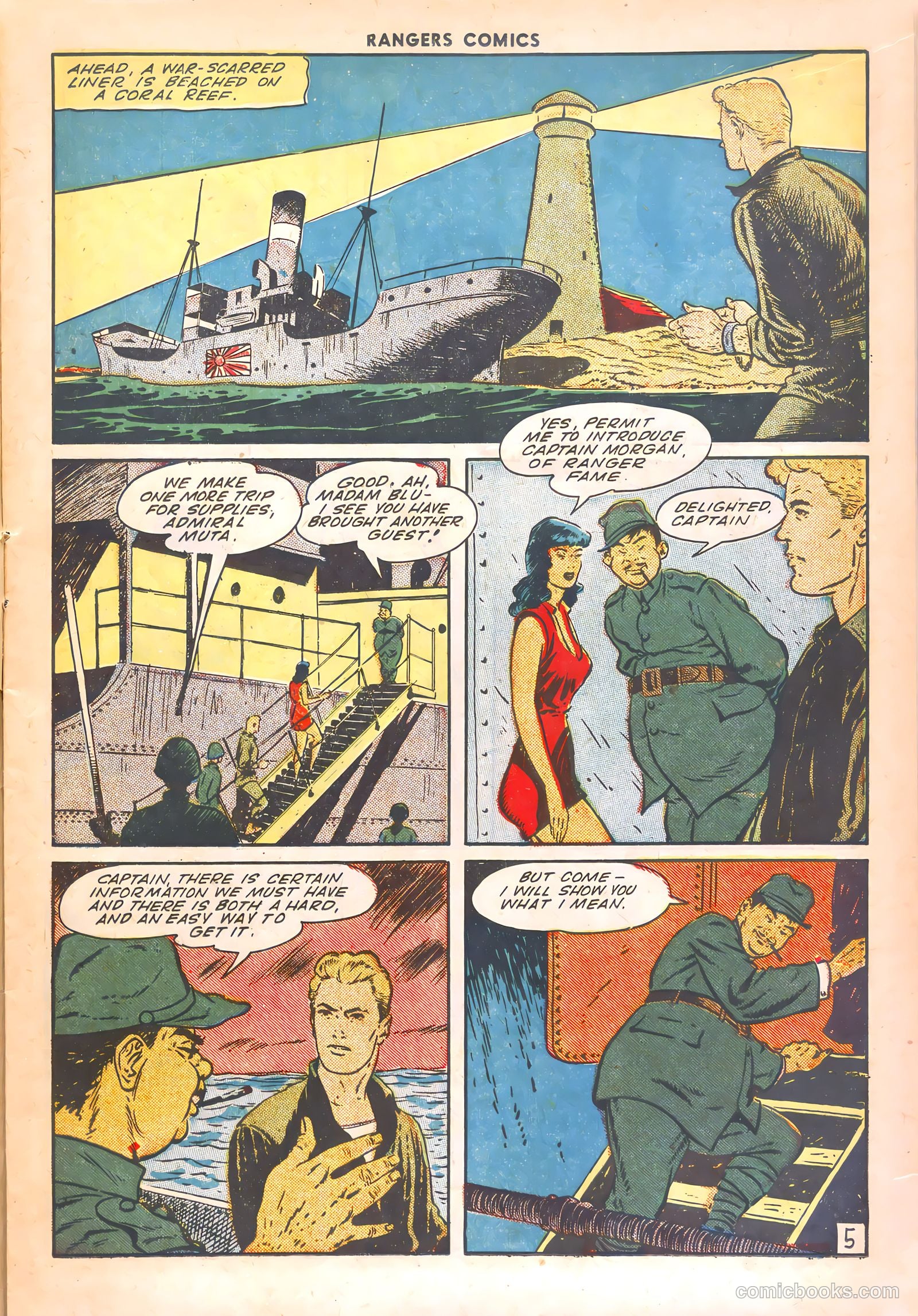 Rangers Comics #21 (1945) — page 17 of 52