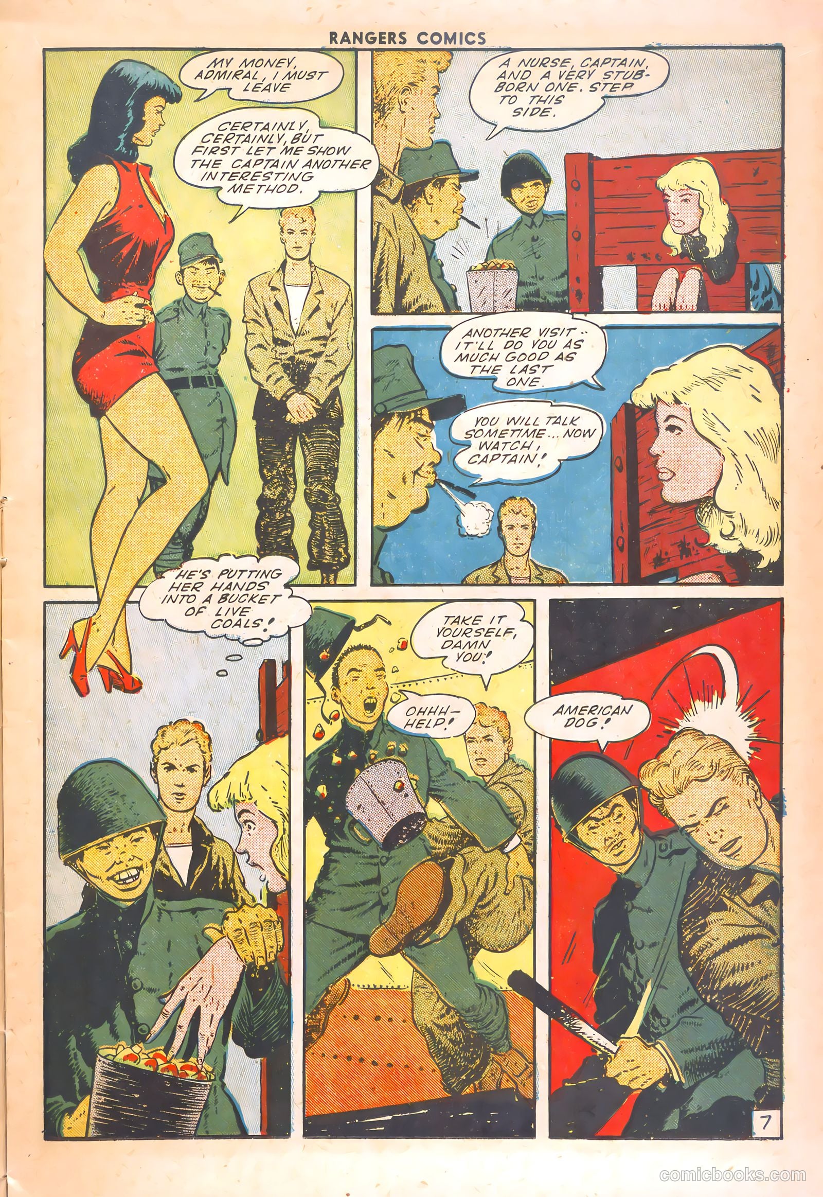 Rangers Comics #21 (1945) — page 19 of 52