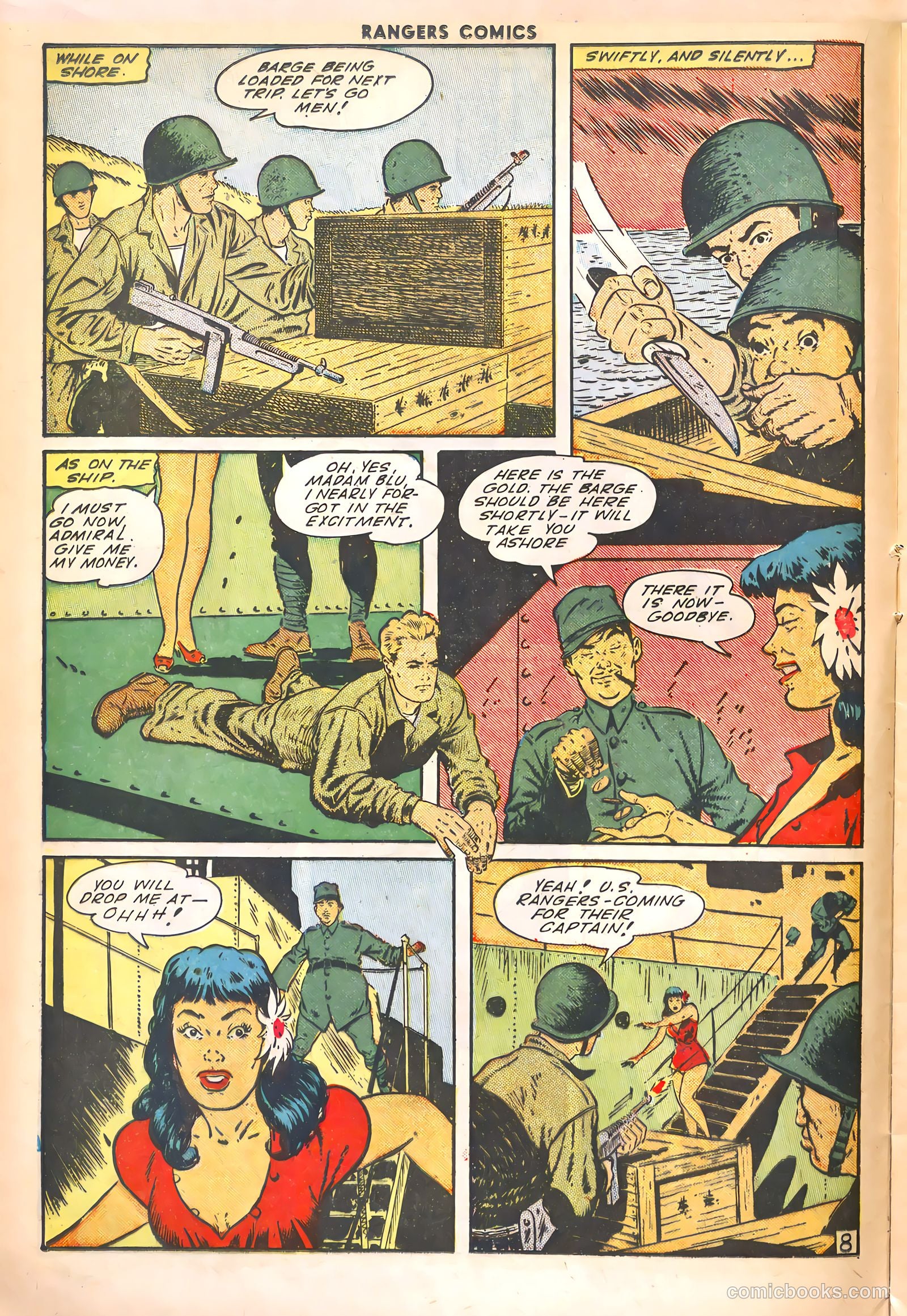 Rangers Comics #21 (1945) — page 20 of 52