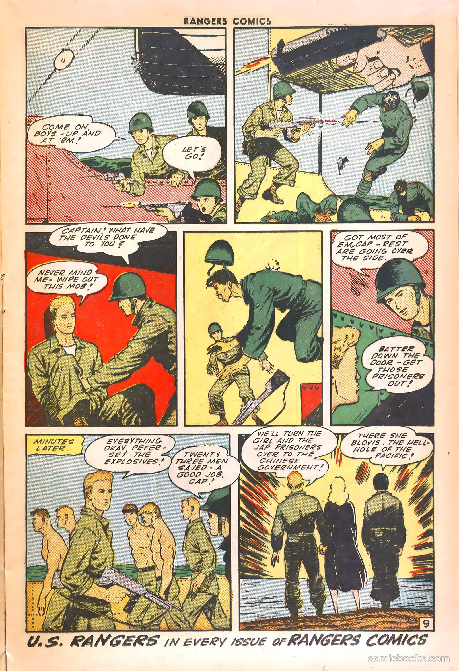 Rangers Comics #21 (1945) — page 21 of 52