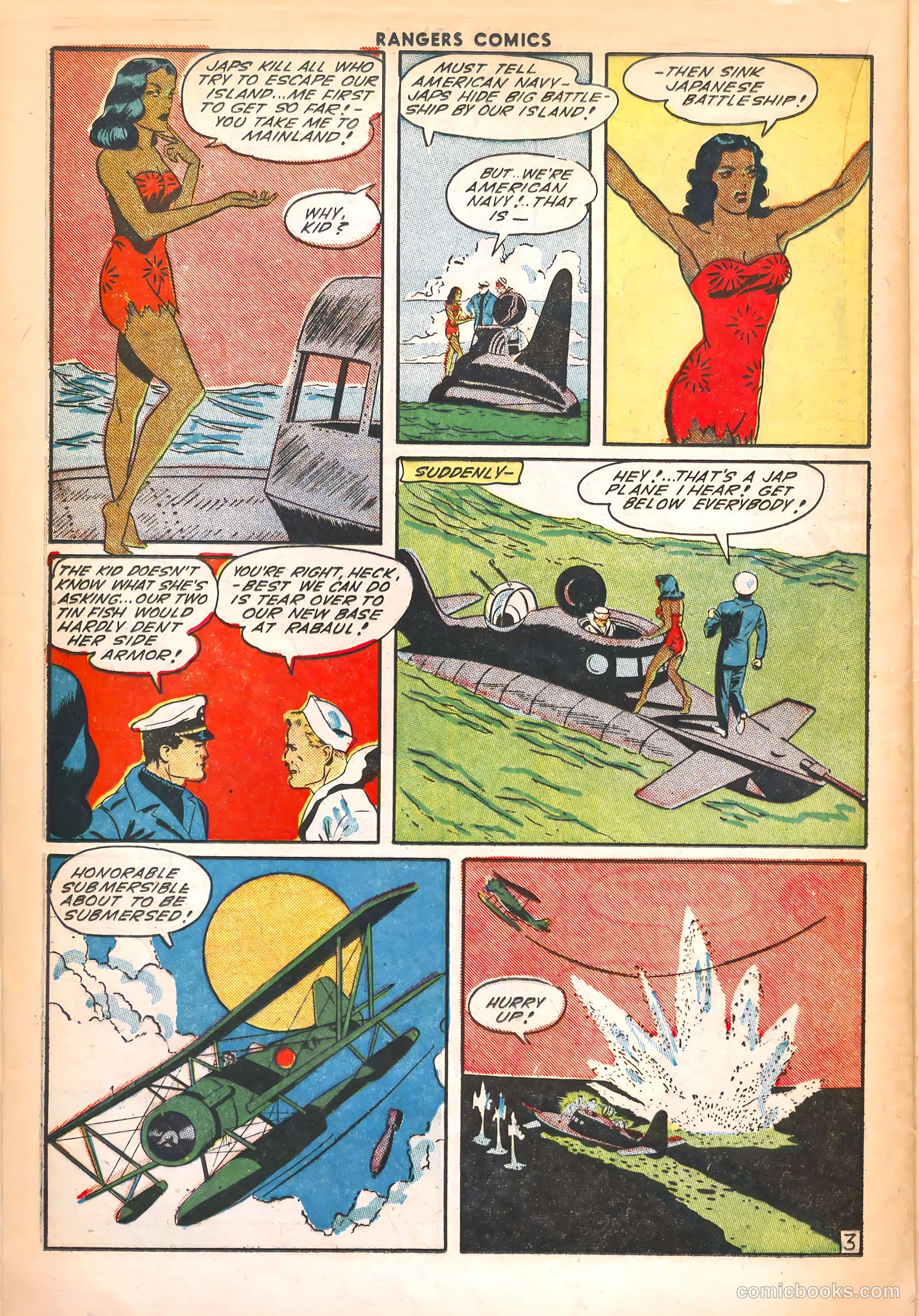 Rangers Comics #21 (1945) — page 32 of 52