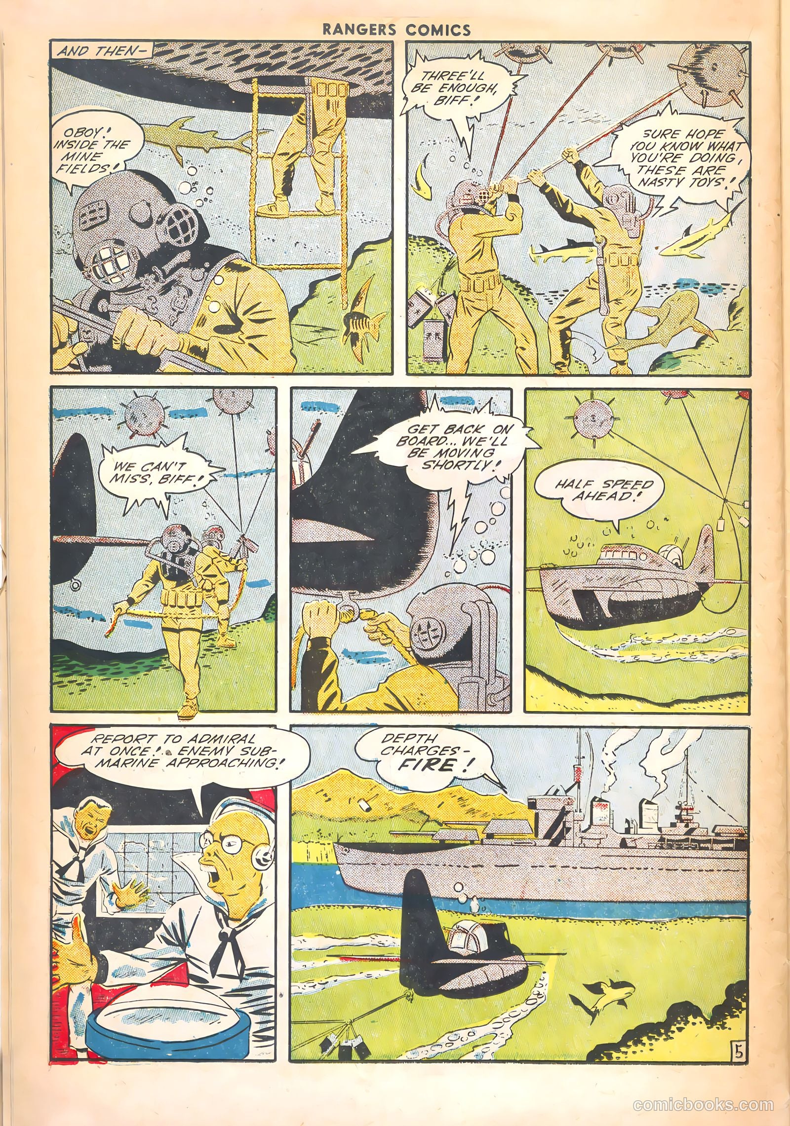Rangers Comics #21 (1945) — page 34 of 52