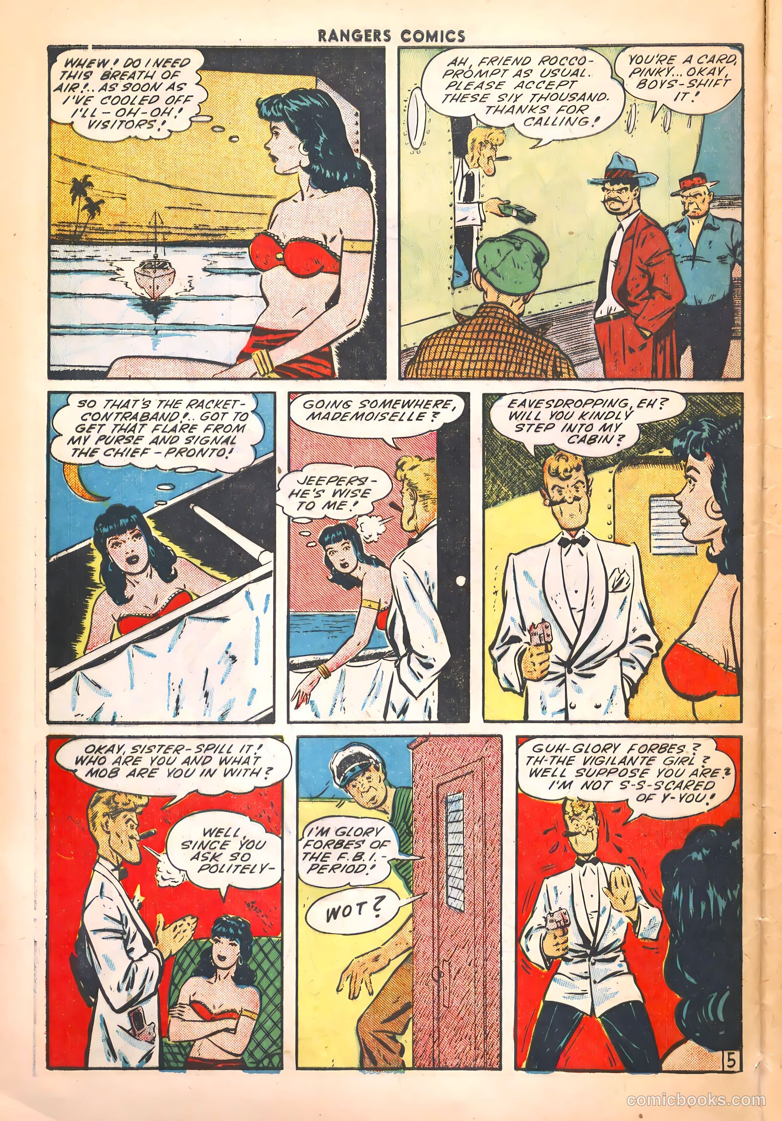 Rangers Comics #21 (1945) — page 40 of 52