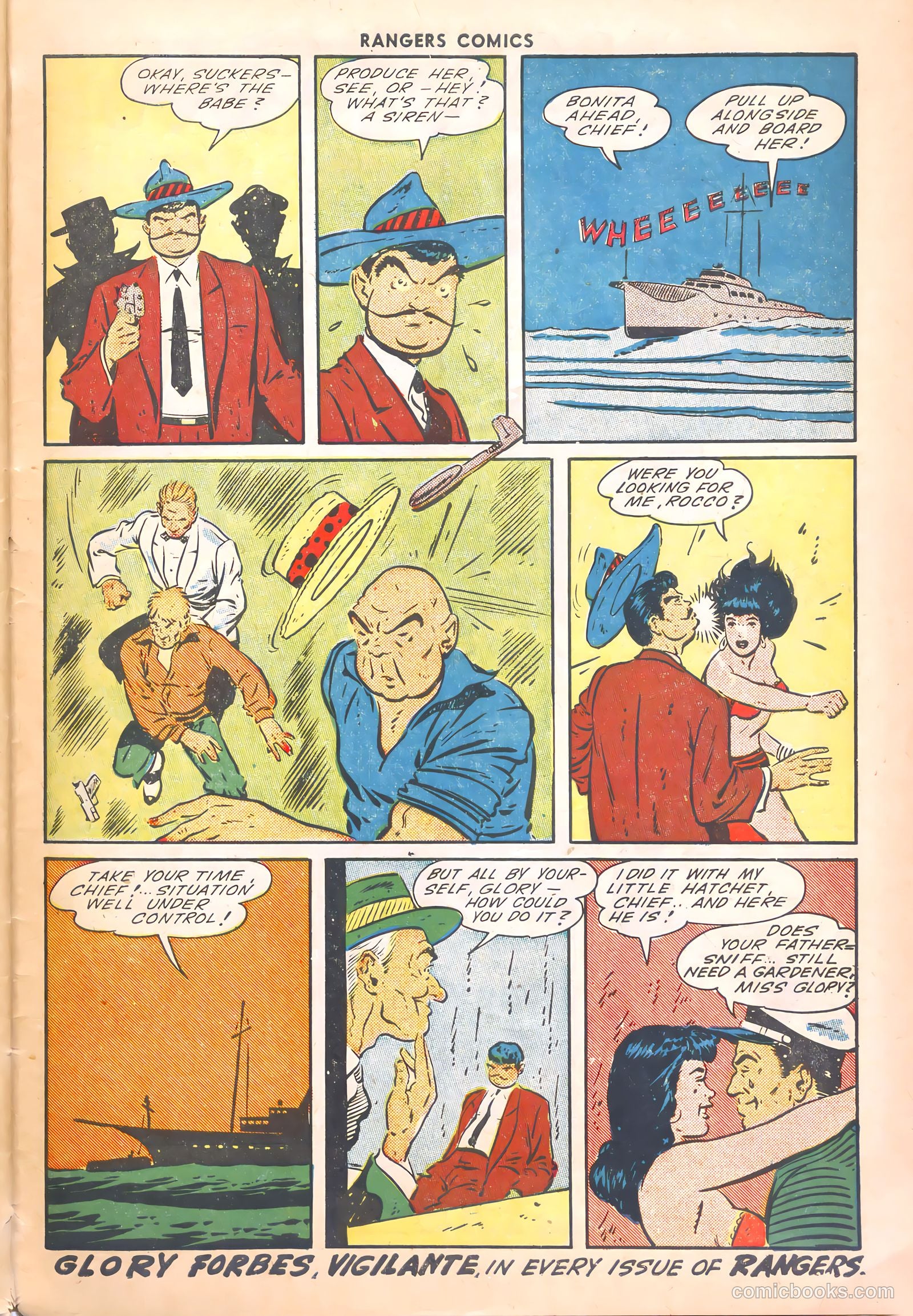 Rangers Comics #21 (1945) — page 43 of 52