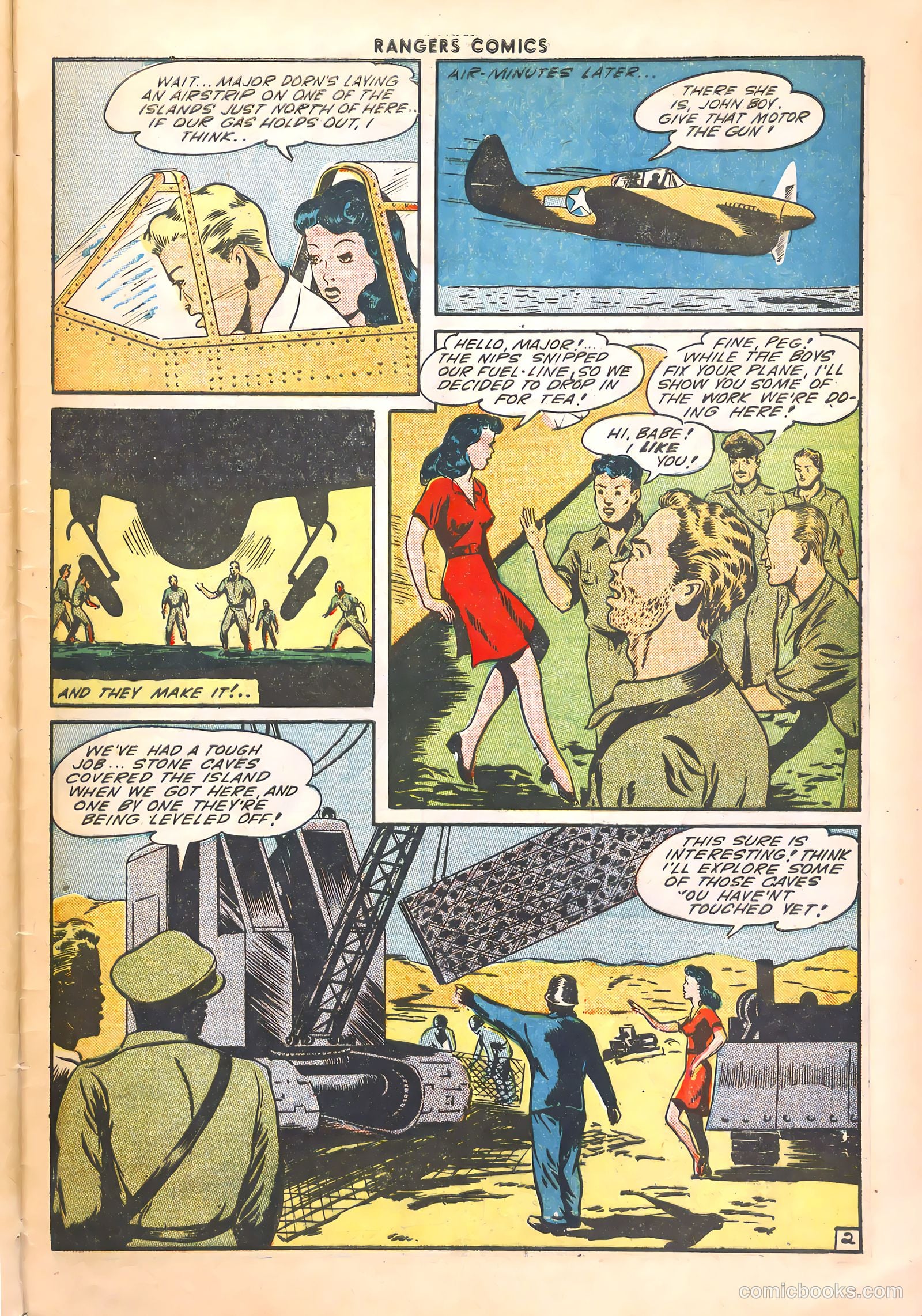 Rangers Comics #21 (1945) — page 45 of 52