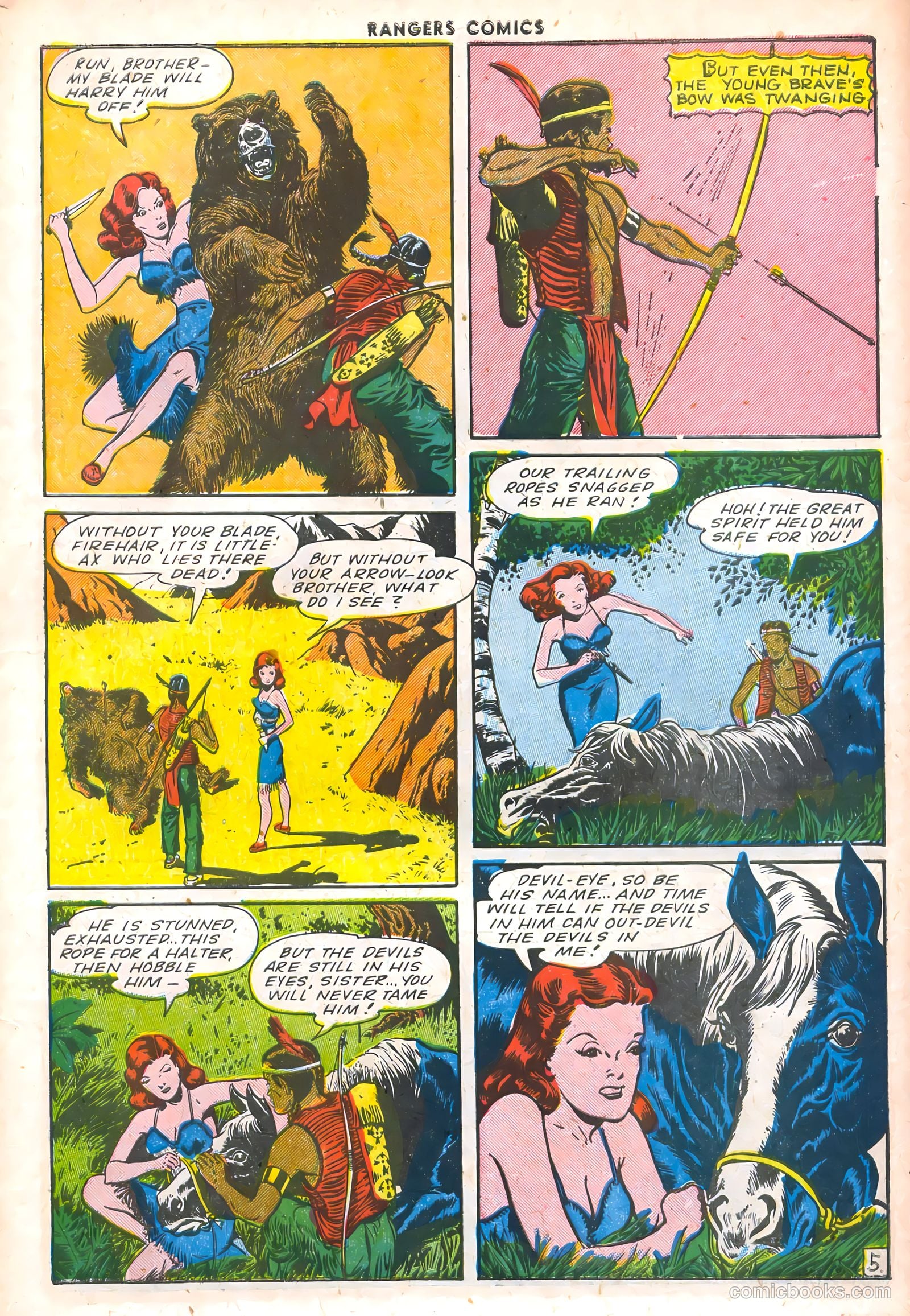 Rangers Comics #22 (1946) — page 7 of 52