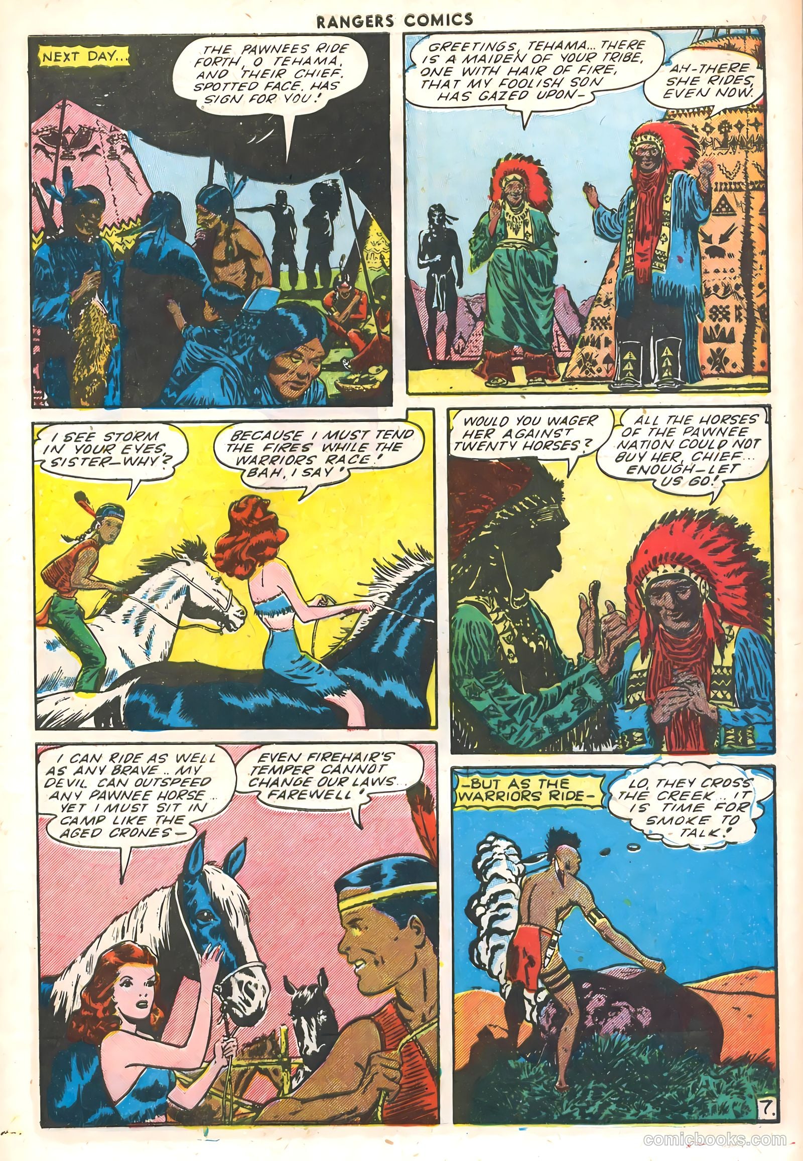 Rangers Comics #22 (1946) — page 9 of 52