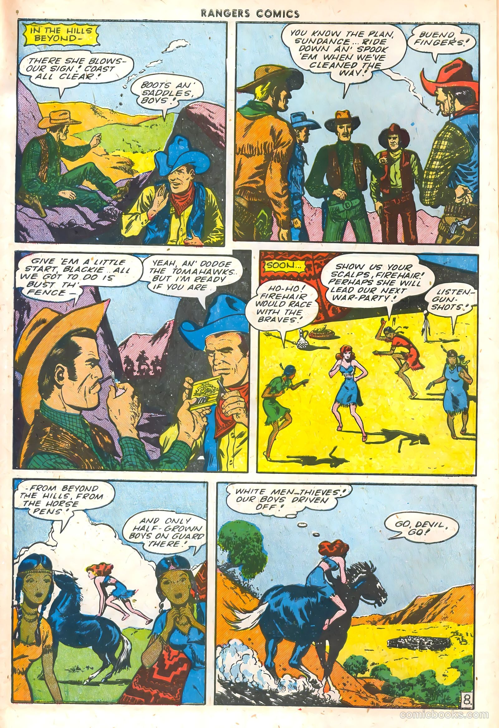 Rangers Comics #22 (1946) — page 10 of 52