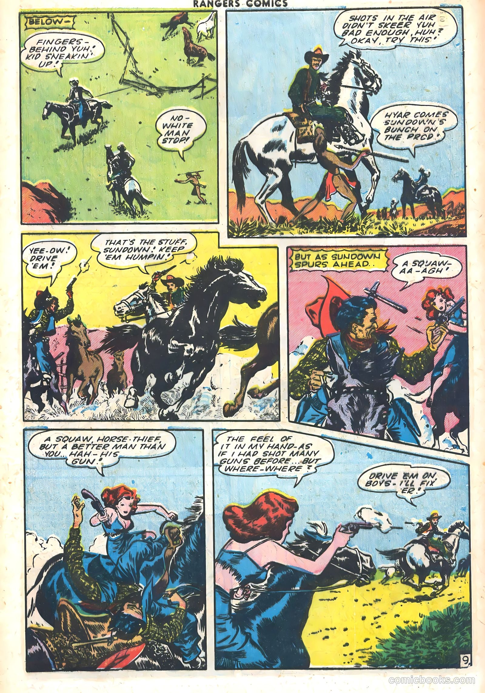 Rangers Comics #22 (1946) — page 11 of 52