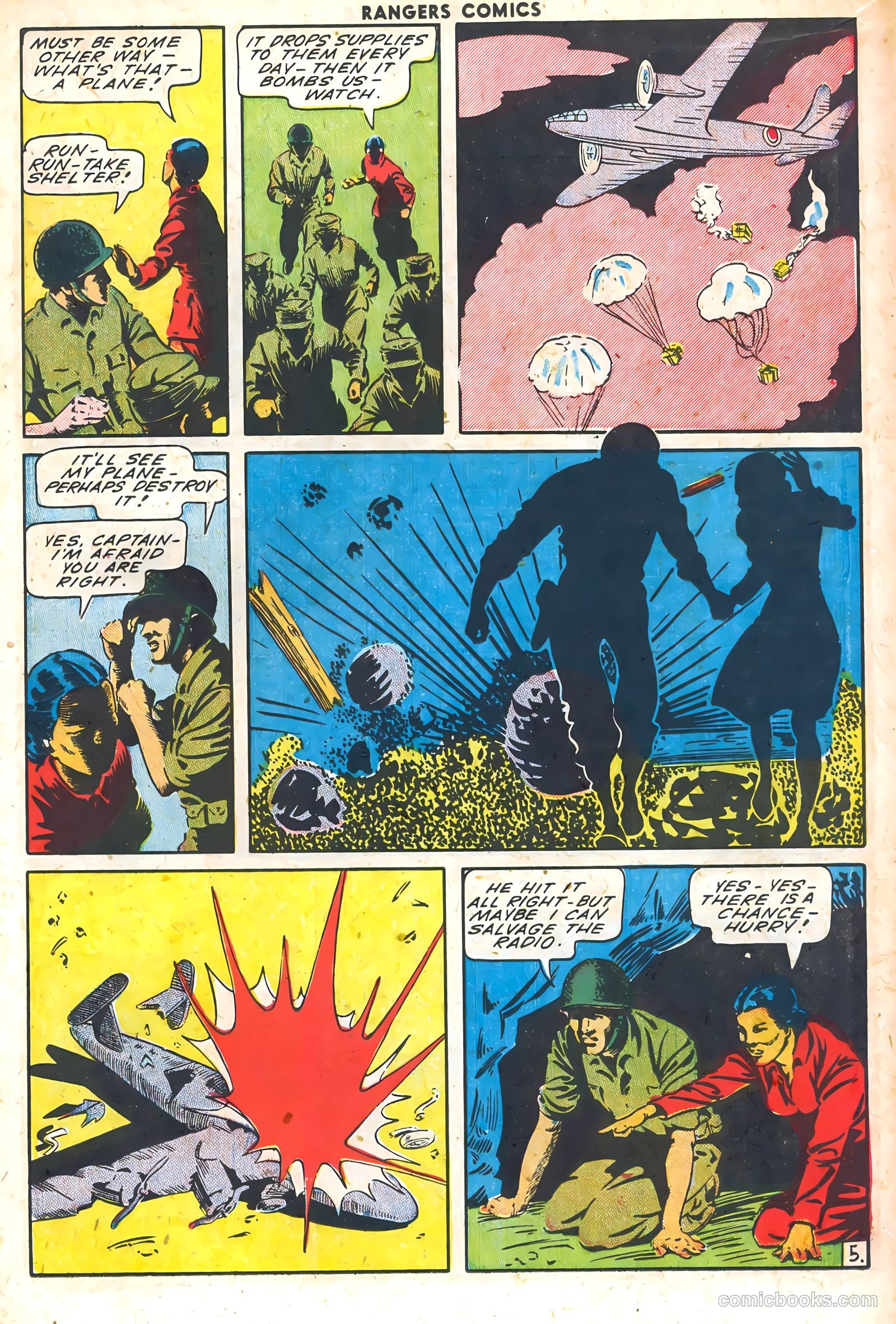 Rangers Comics #22 (1946) — page 17 of 52