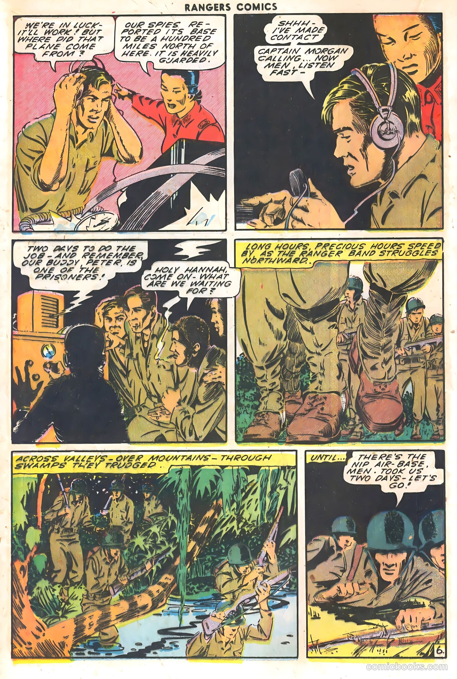 Rangers Comics #22 (1946) — page 18 of 52