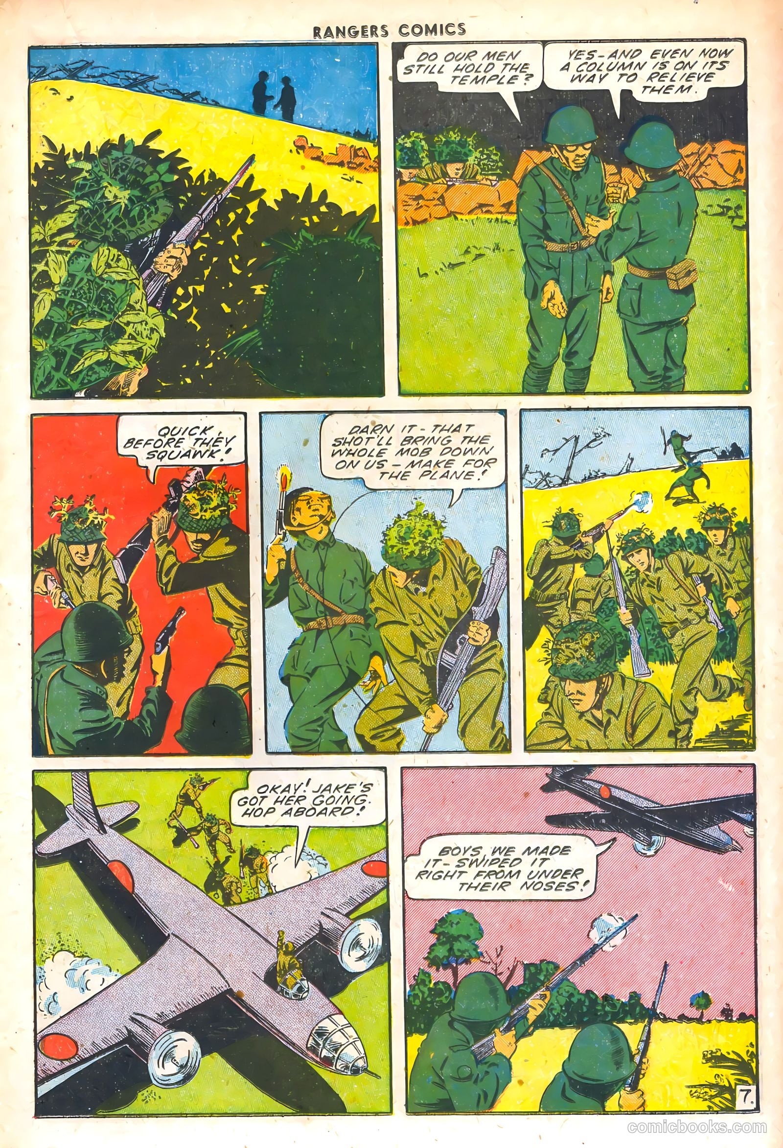 Rangers Comics #22 (1946) — page 19 of 52