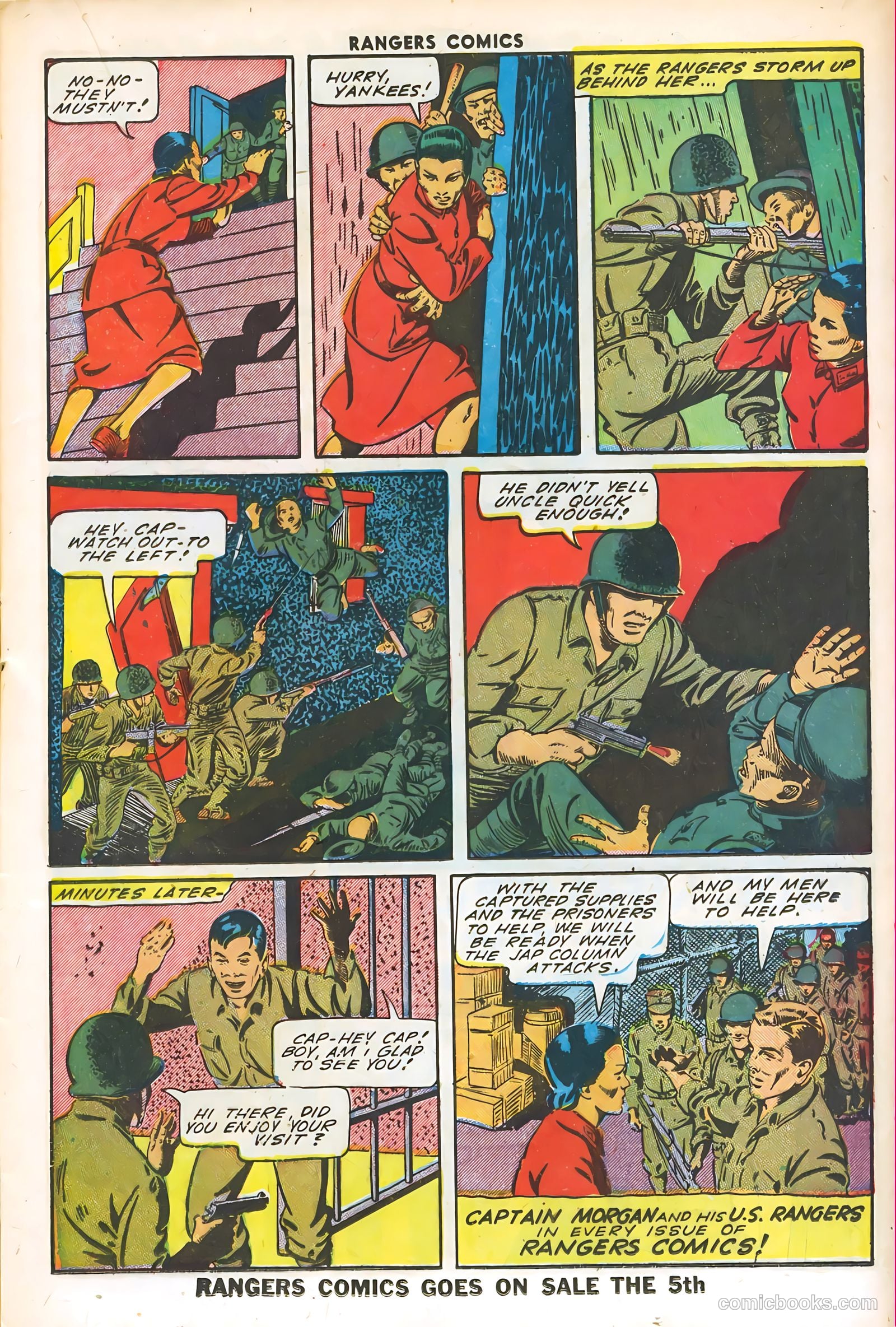 Rangers Comics #22 (1946) — page 21 of 52