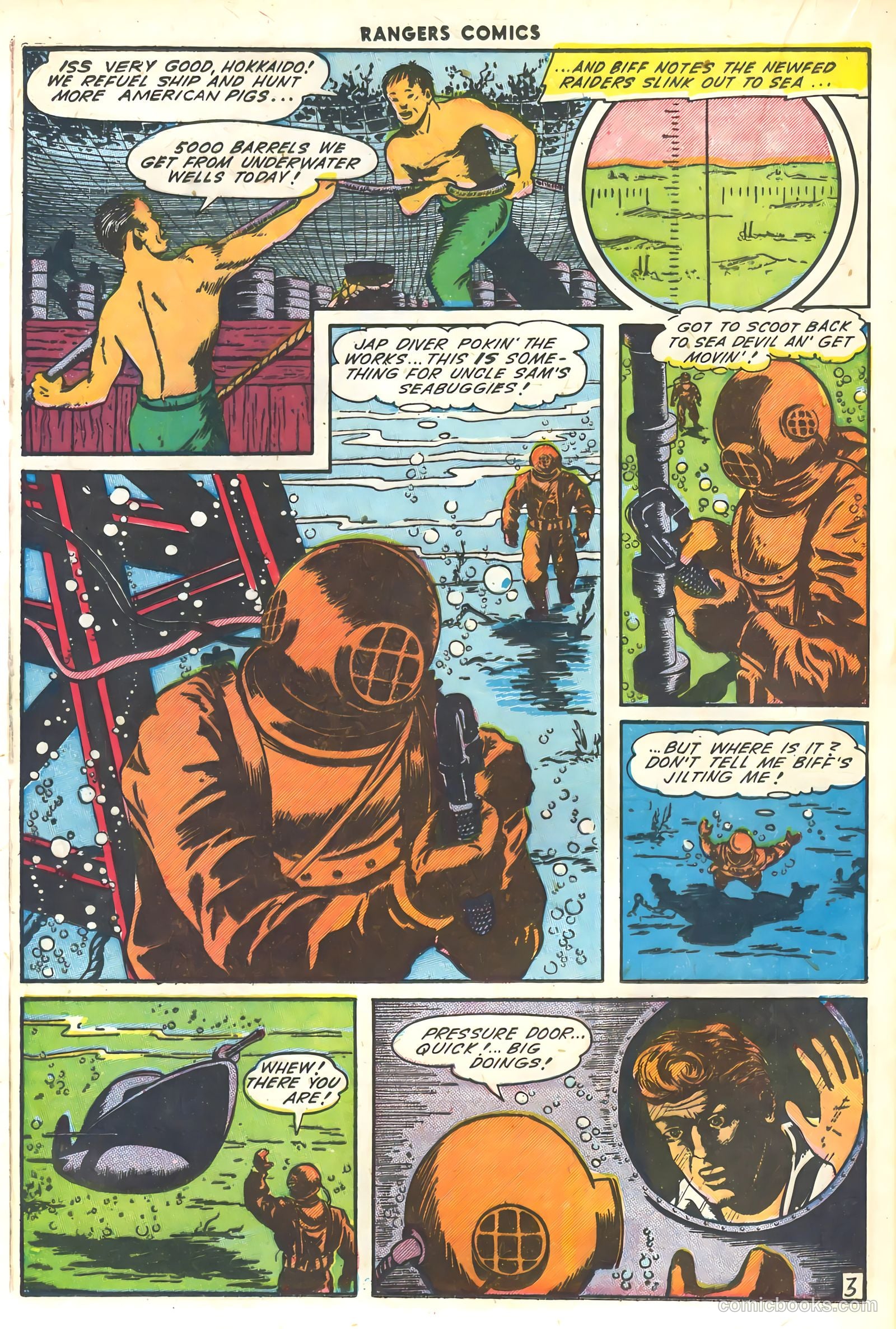 Rangers Comics #22 (1946) — page 32 of 52