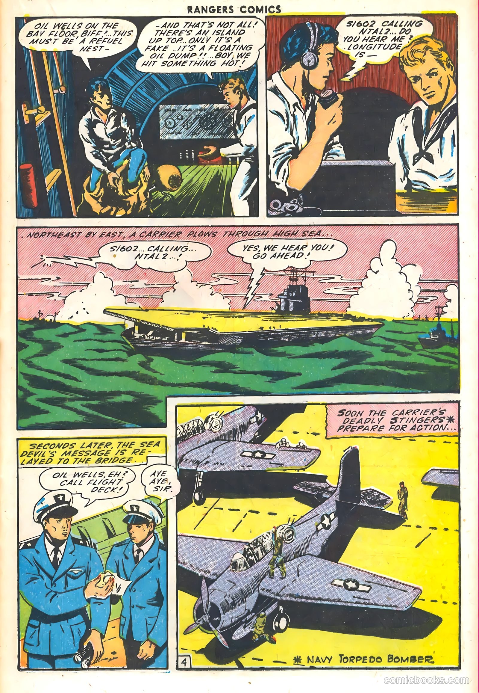 Rangers Comics #22 (1946) — page 33 of 52