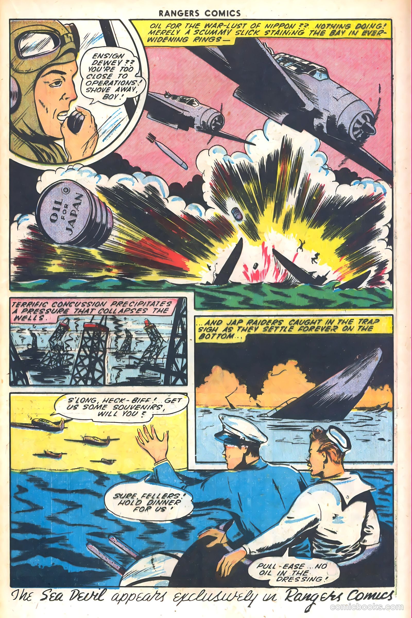 Rangers Comics #22 (1946) — page 35 of 52
