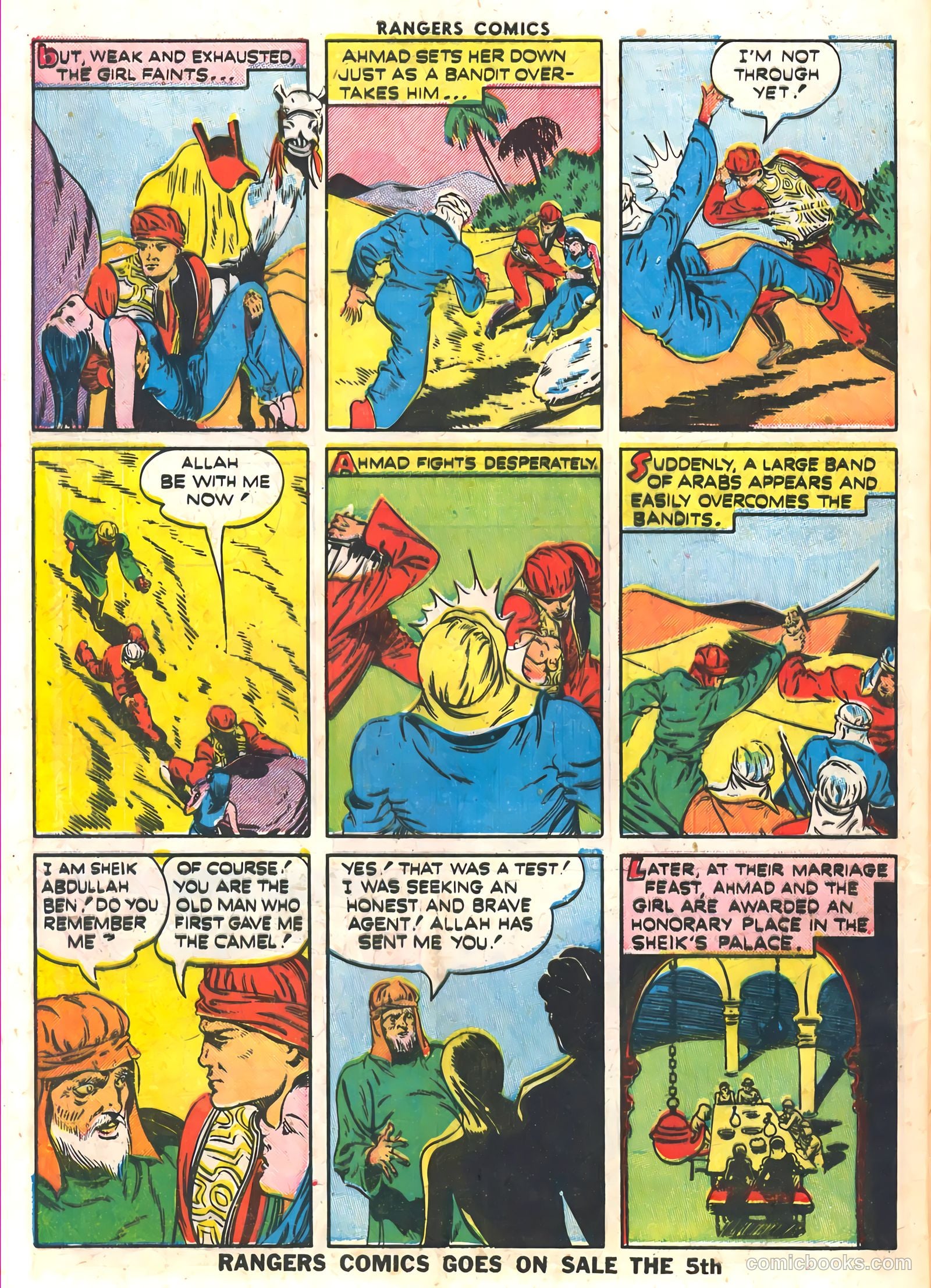 Rangers Comics #22 (1946) — page 42 of 52