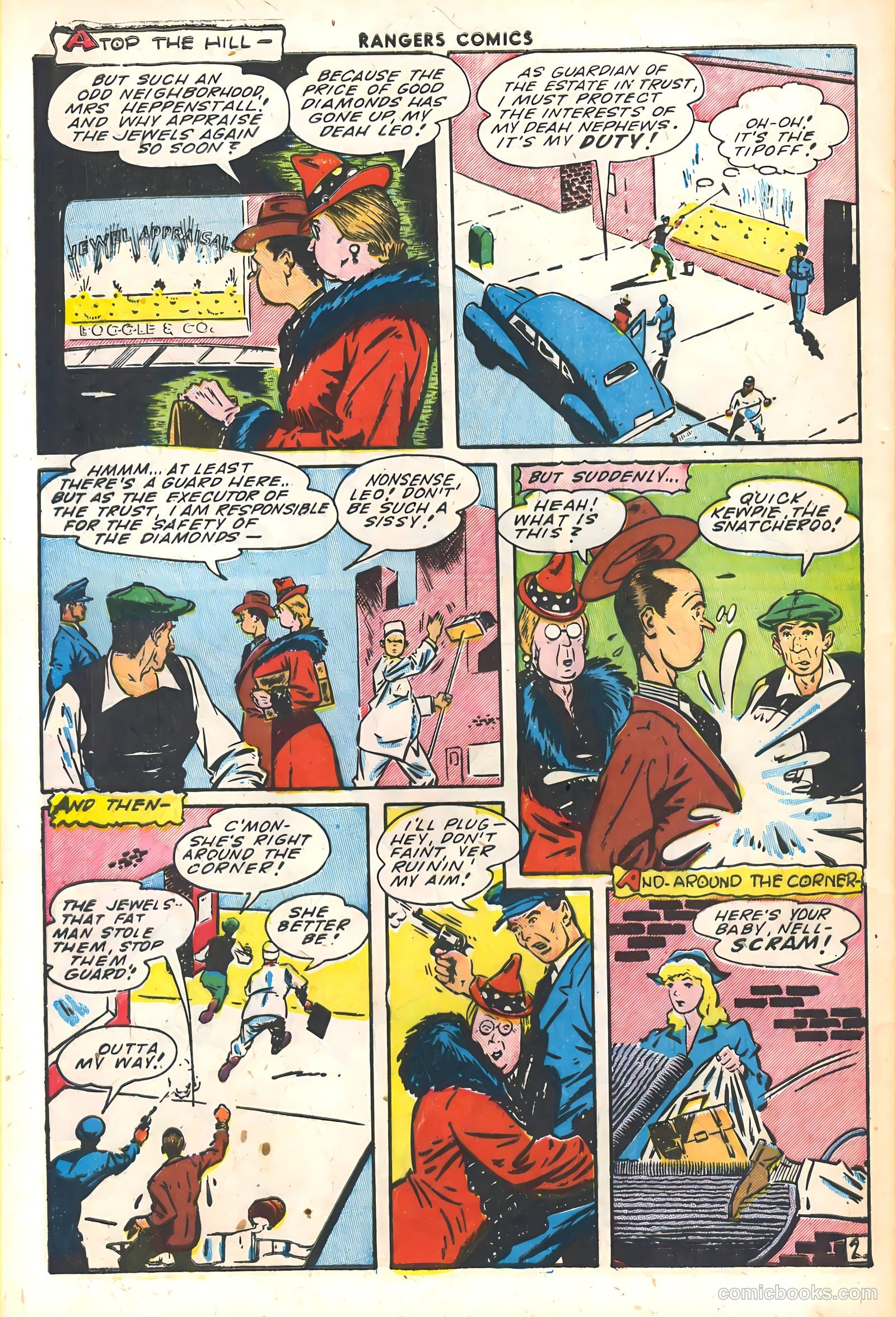 Rangers Comics #22 (1946) — page 44 of 52