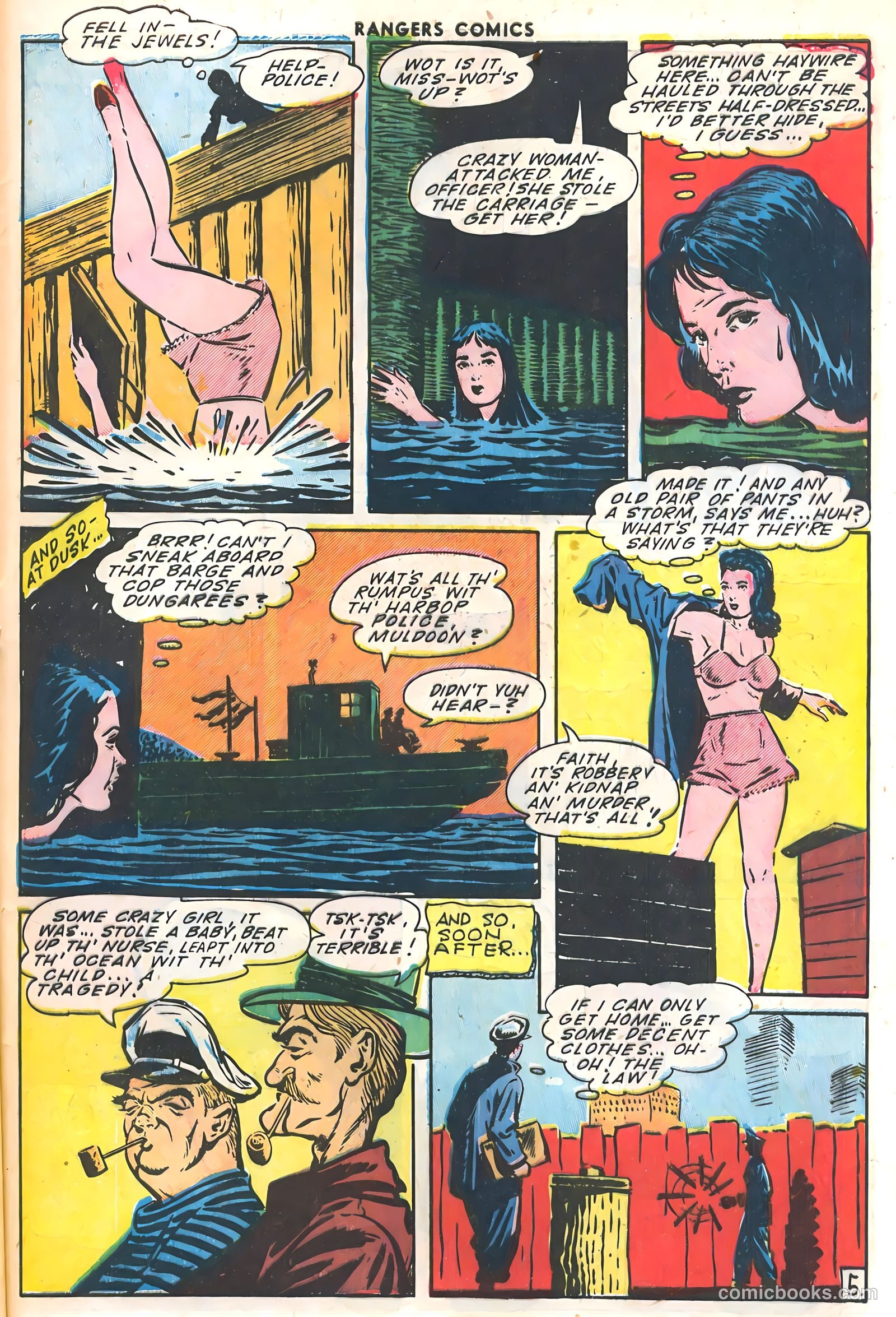 Rangers Comics #22 (1946) — page 47 of 52