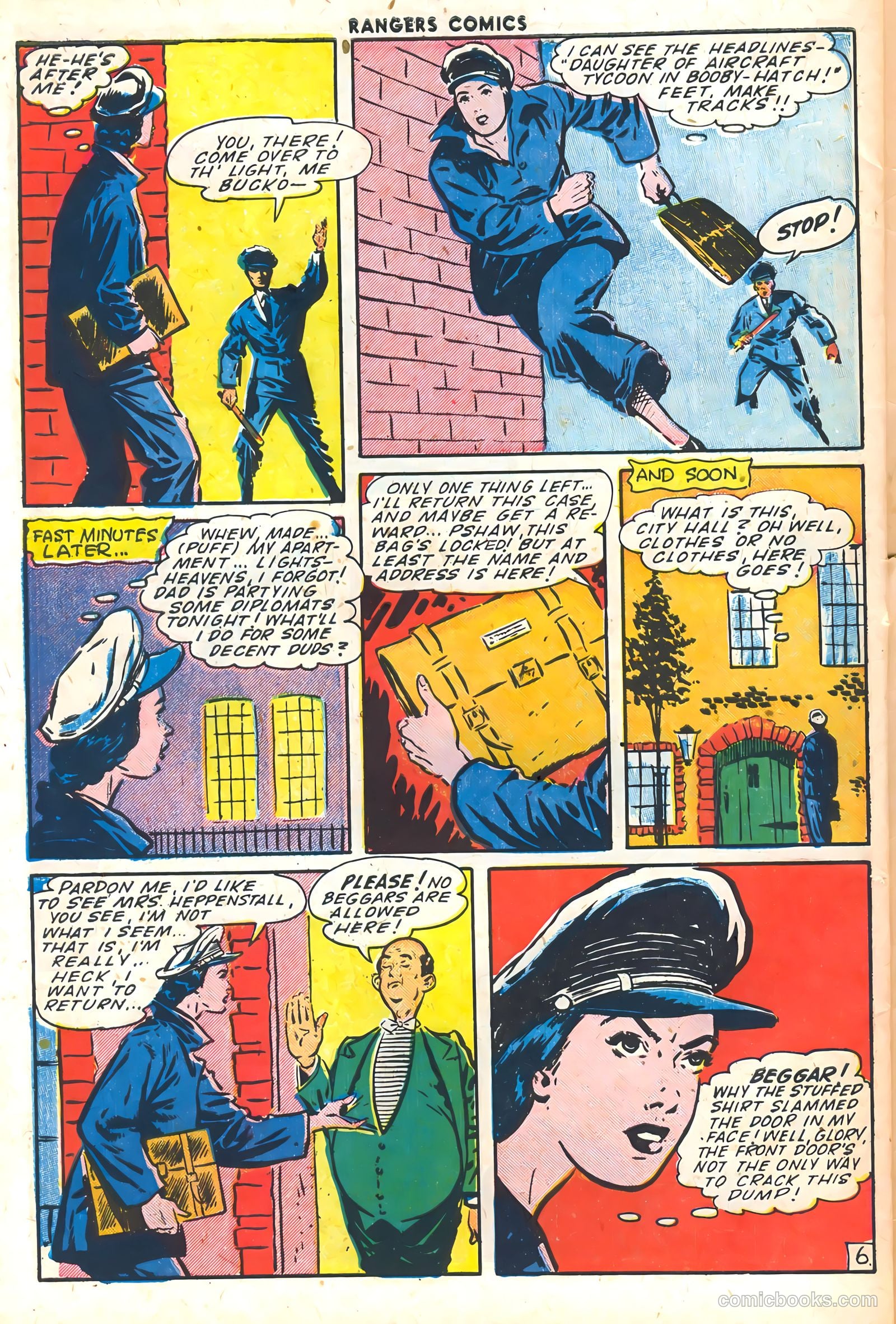 Rangers Comics #22 (1946) — page 48 of 52