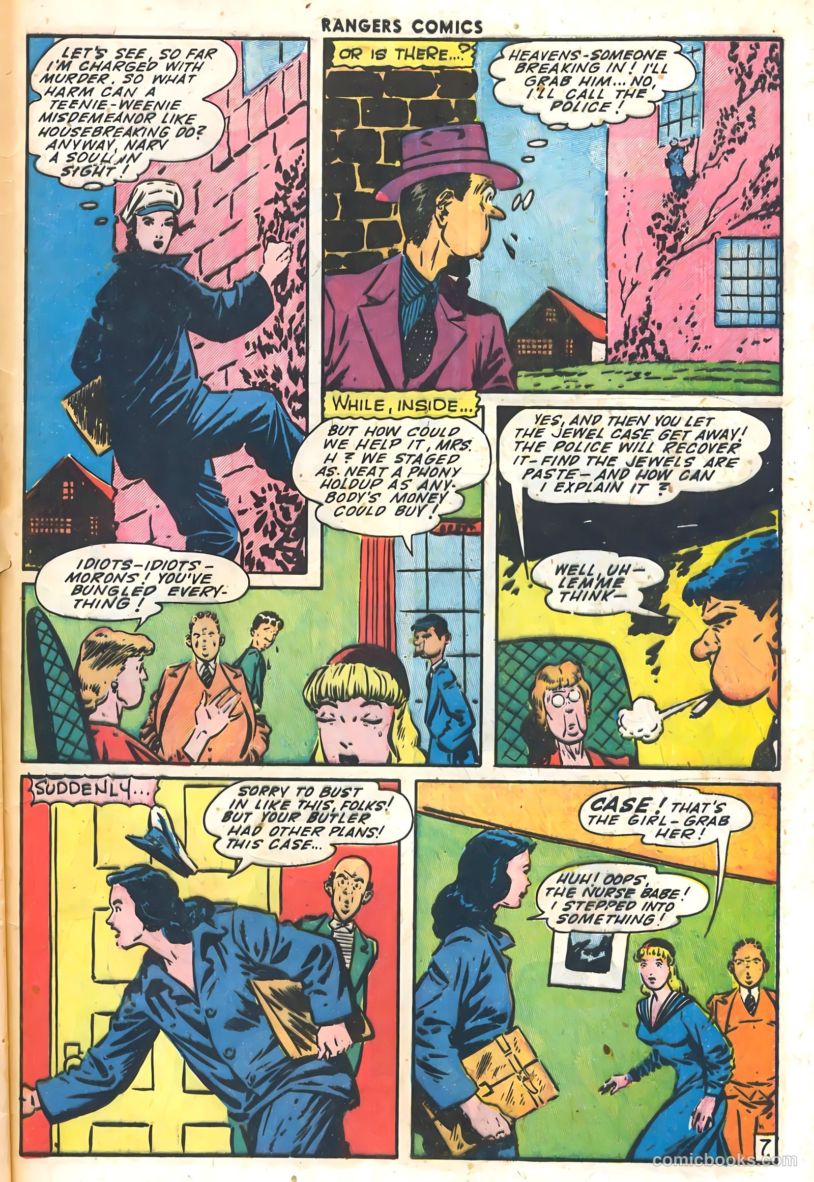 Rangers Comics #22 (1946) — page 49 of 52