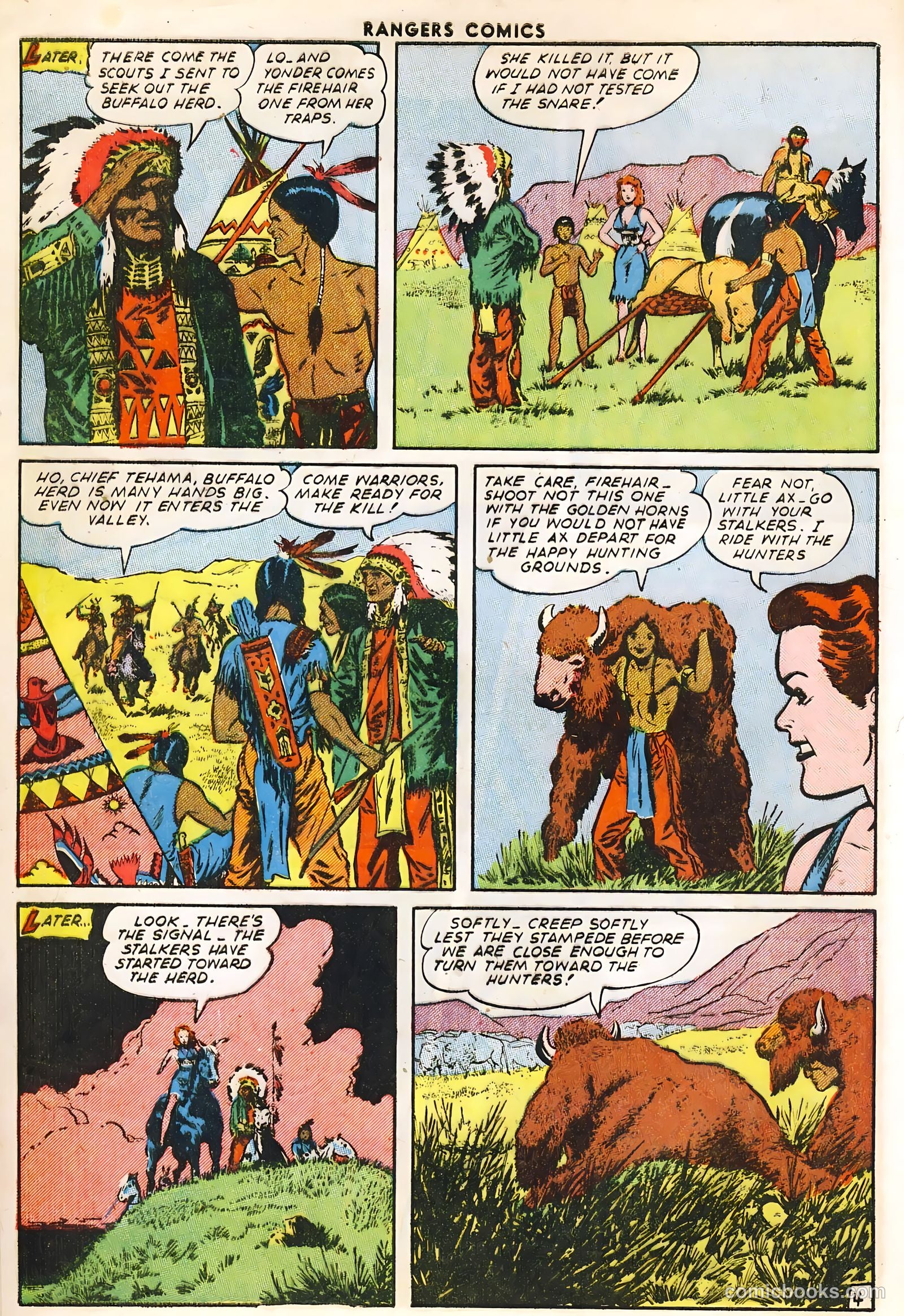 Rangers Comics #23 (1945) — page 6 of 52