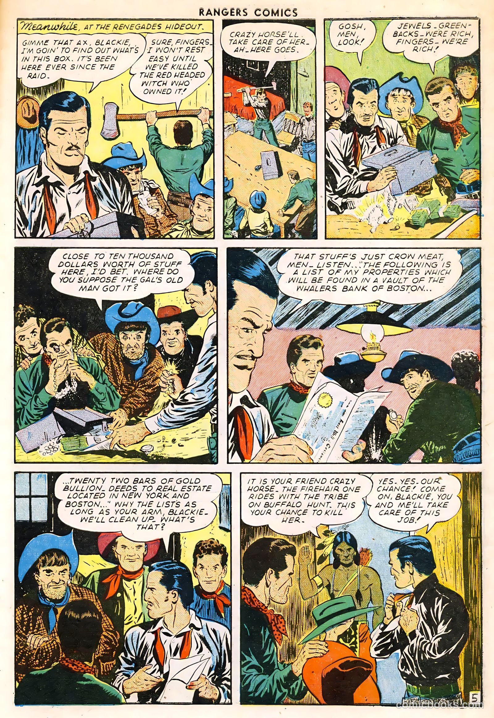 Rangers Comics #23 (1945) — page 7 of 52