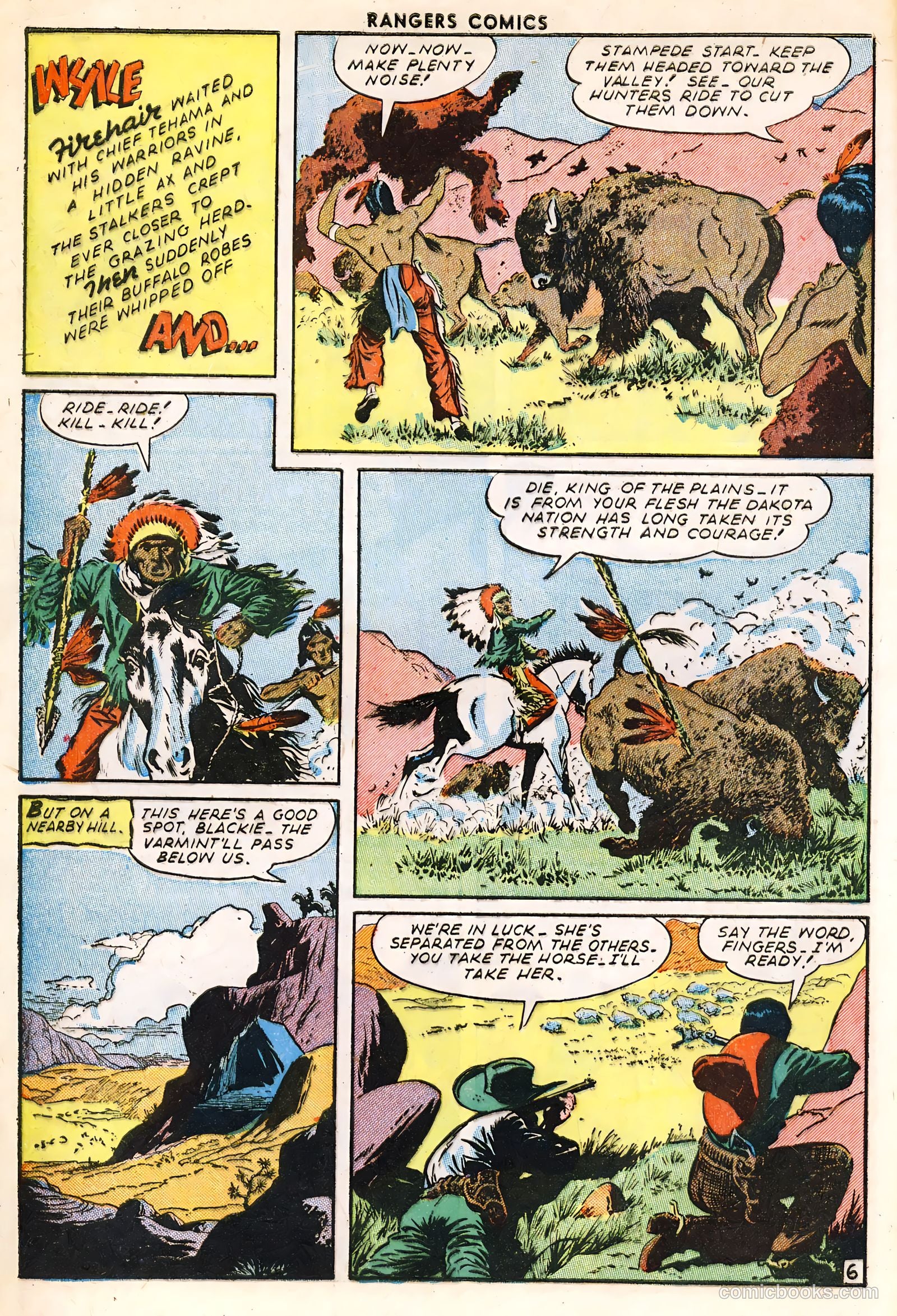 Rangers Comics #23 (1945) — page 8 of 52