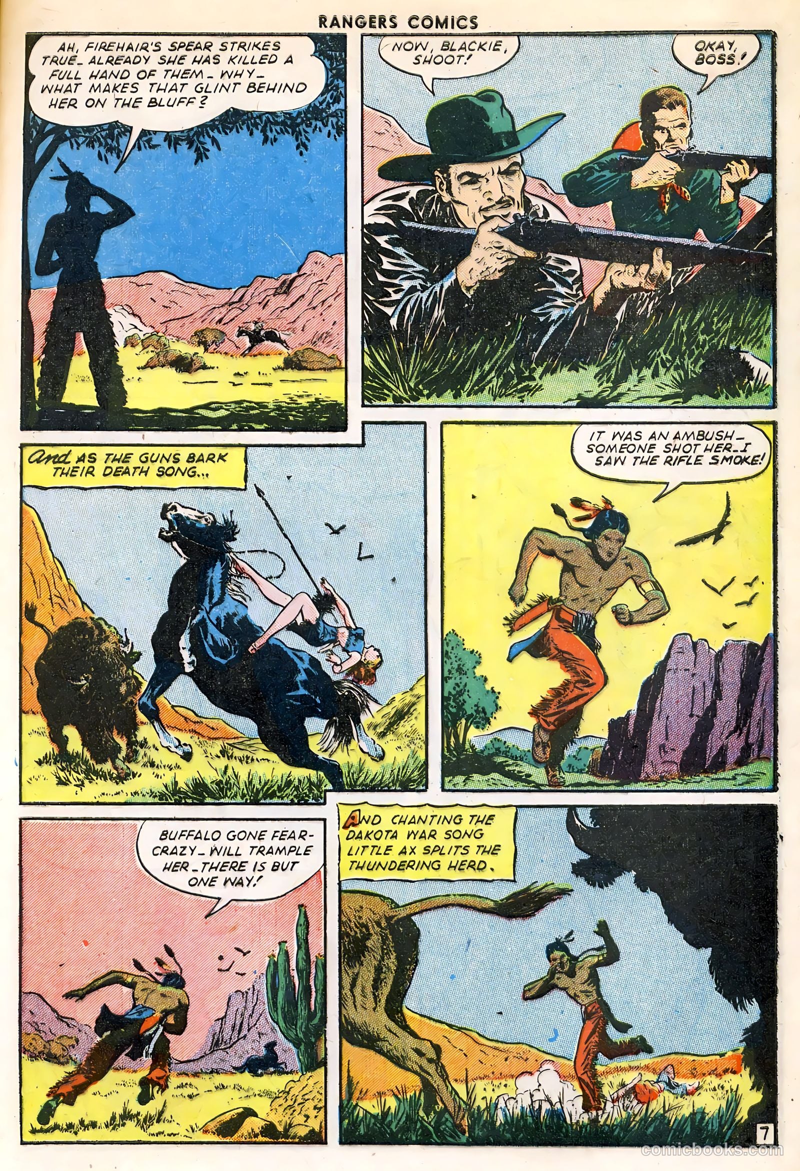 Rangers Comics #23 (1945) — page 9 of 52