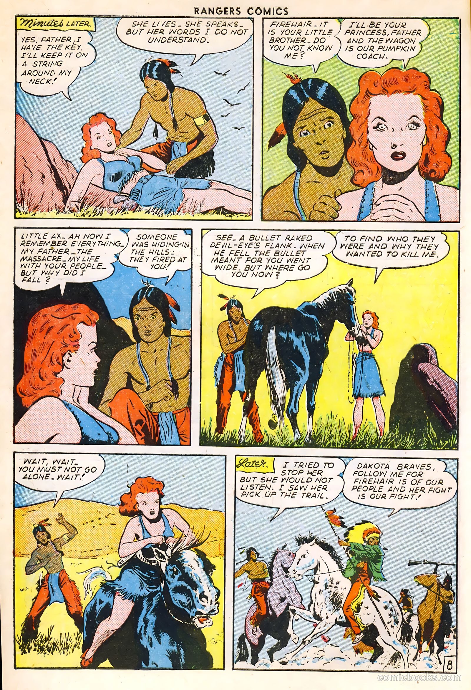 Rangers Comics #23 (1945) — page 10 of 52