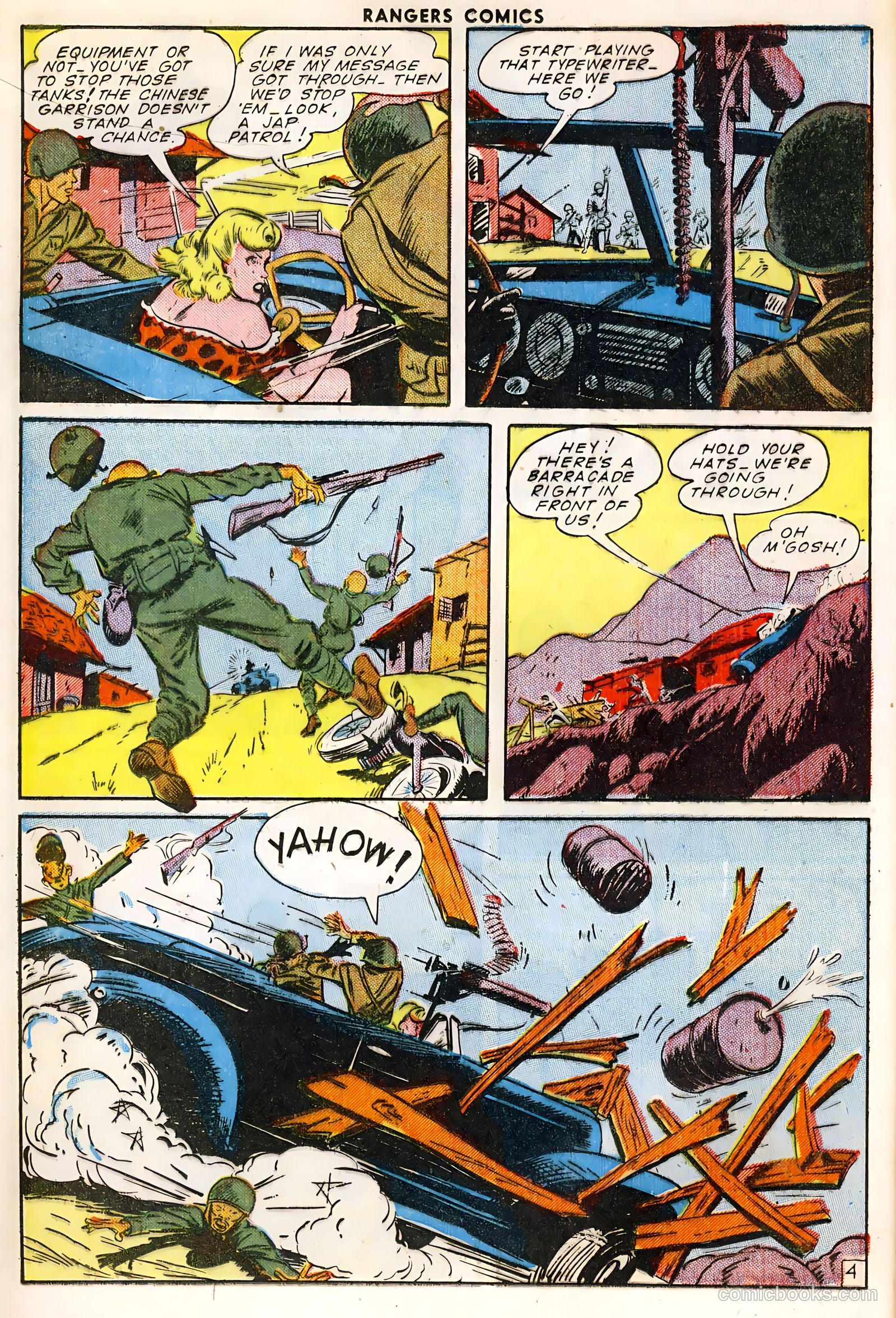 Rangers Comics #23 (1945) — page 16 of 52