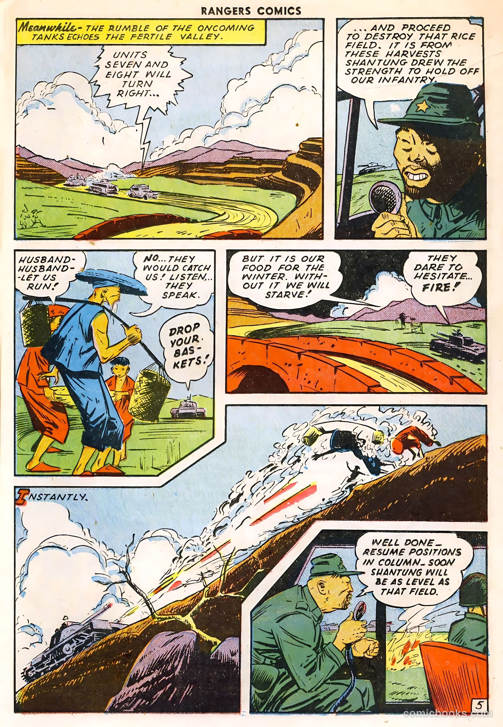 Rangers Comics #23 (1945) — page 17 of 52